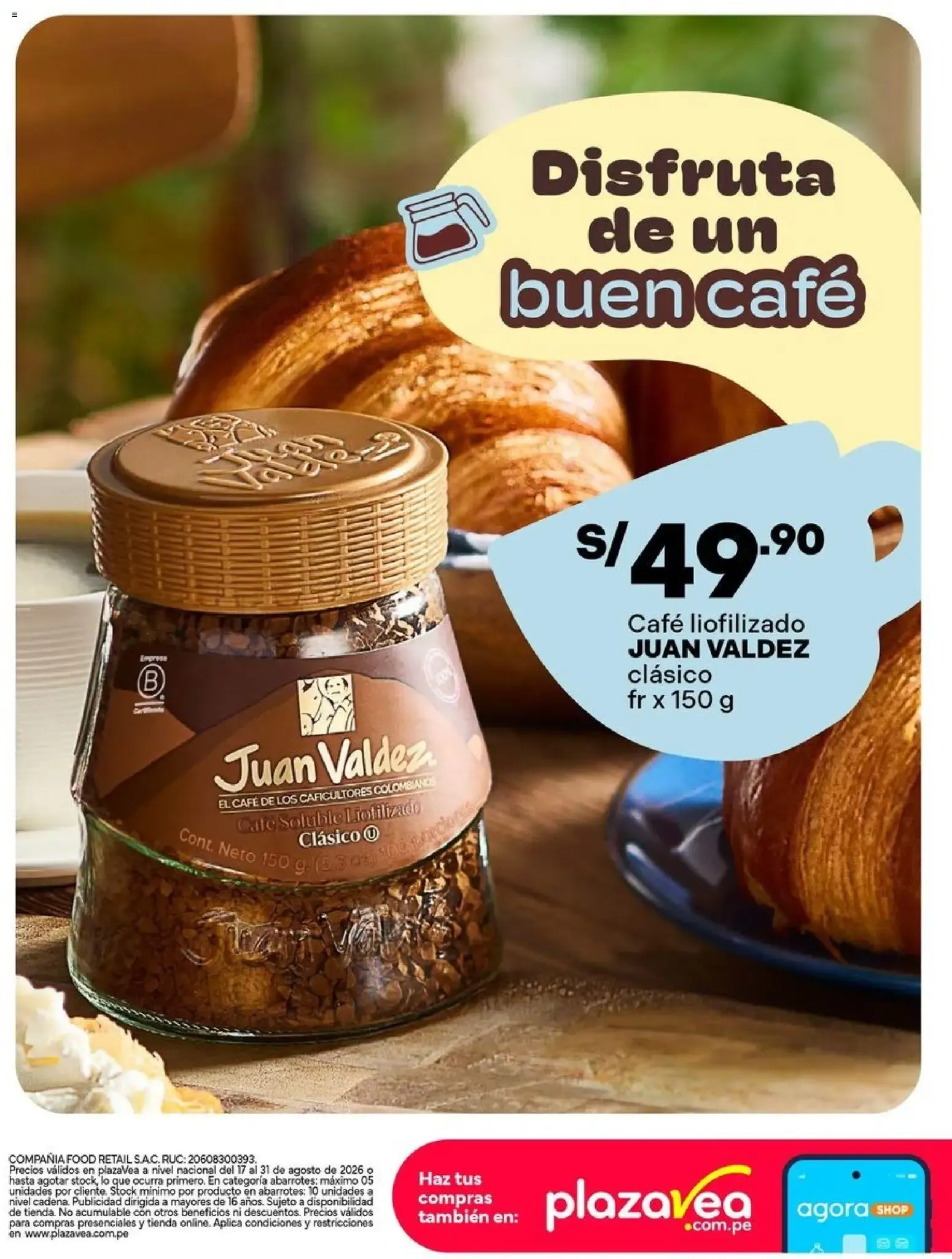 Catalogo de Lo mejor en cafés e infusiones (Plaza Vea) 17 de agosto al 31 de agosto 2026 - Pag 2