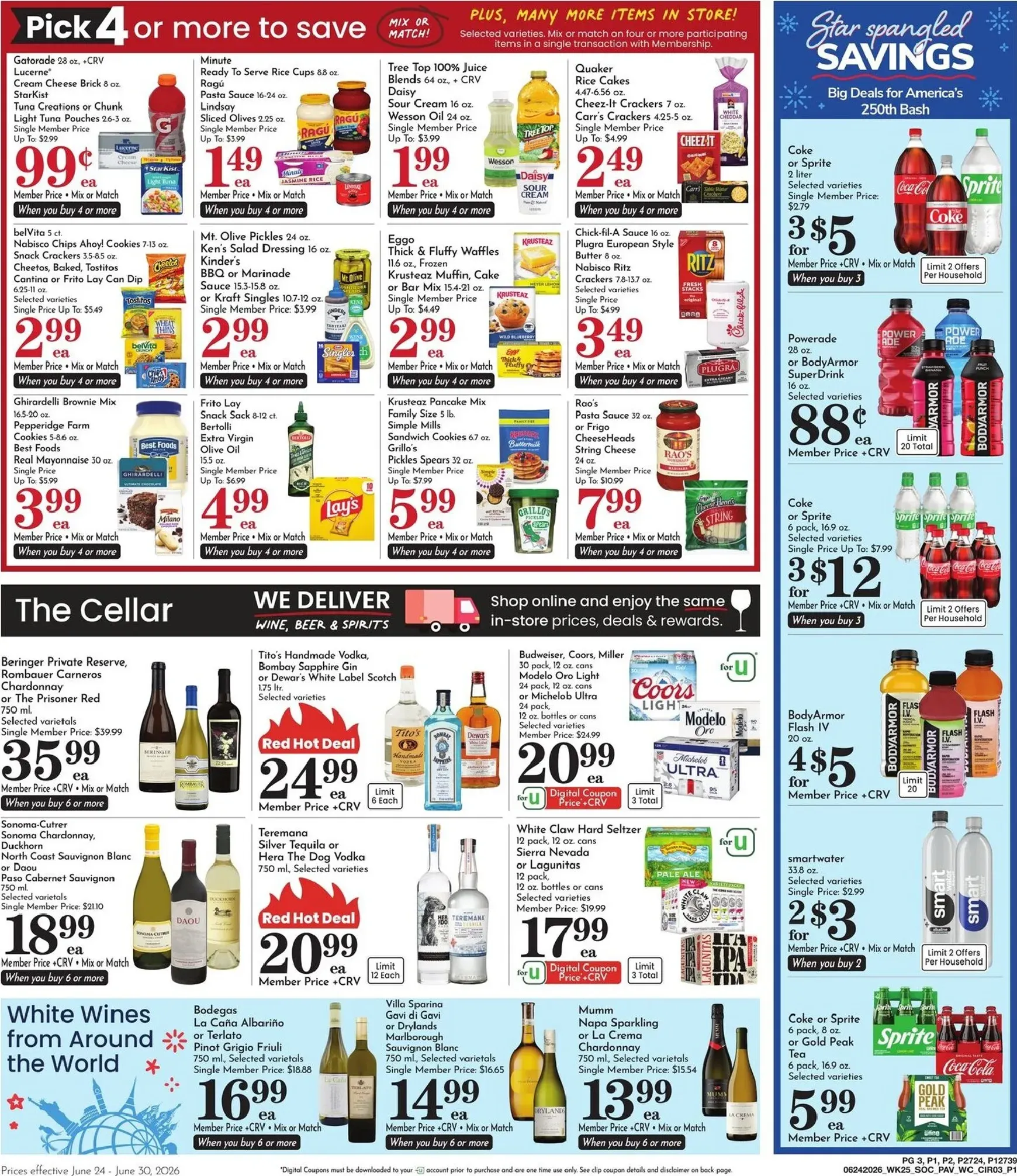 Weekly ad Current Pavilions leaflet valid from Wednesday 06/24/2026 to Tuesday 06/30/2026 from June 24 to June 30 2026 - Page 3