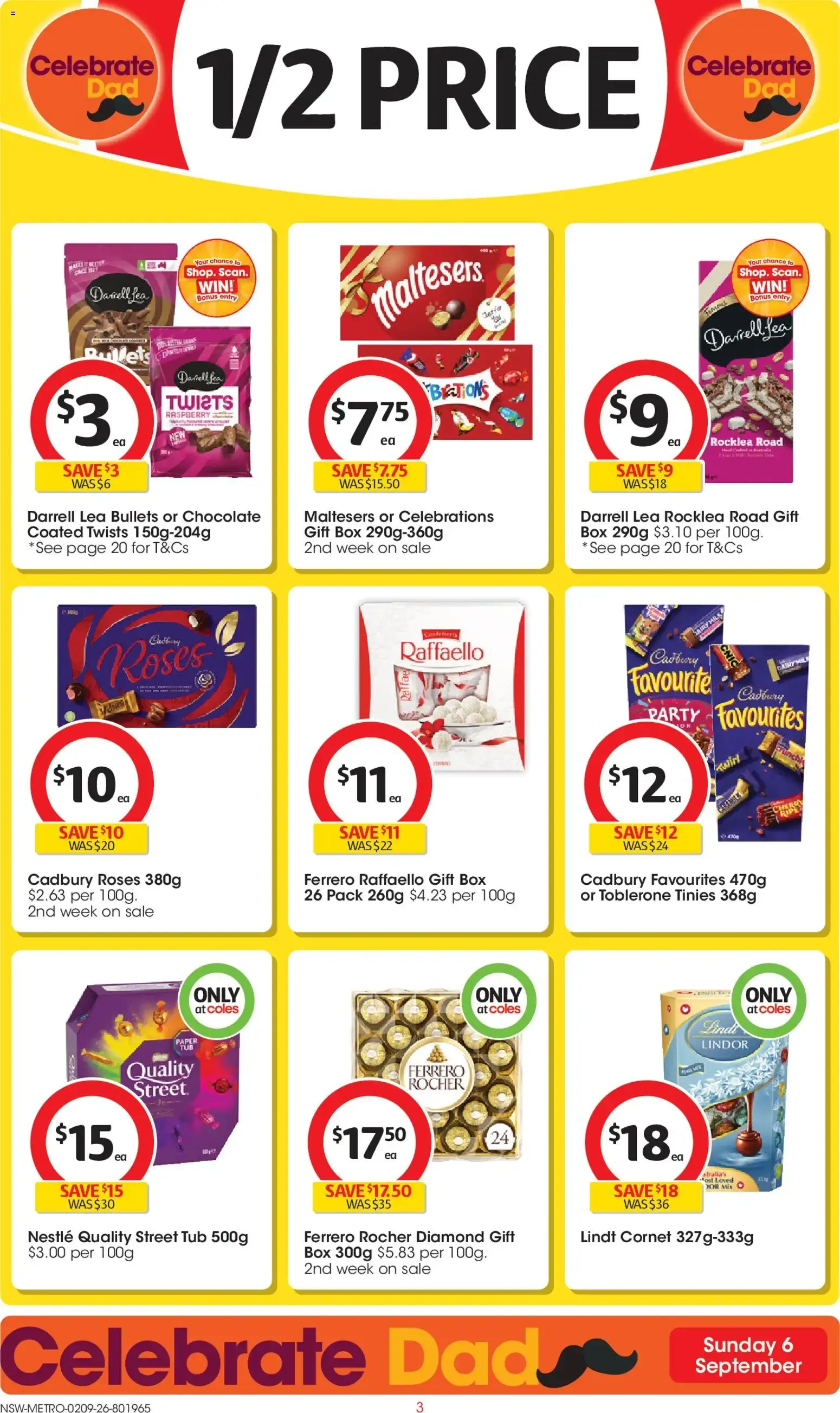 Coles: Celebrate Dad - Father's Day Catalogue - Catalogue valid from 2 September to 8 September 2026 - page 3