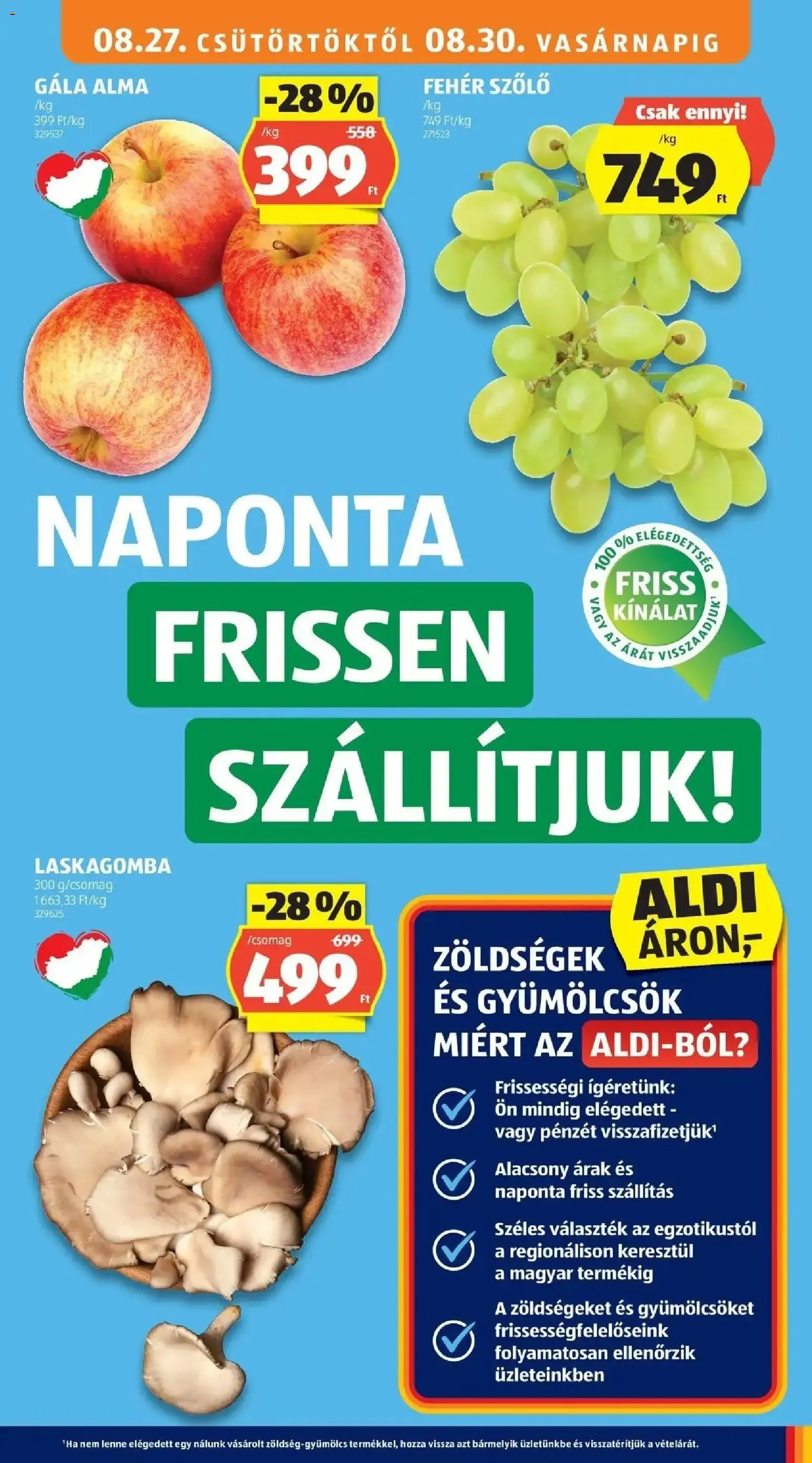 Katalógus Aldi aktuális akciós újság - 2026.08.27. -tól/töl > akció, lapozható szórólap 🛍️ augusztus 27.-tól szeptember 2.-ig 2026. - Oldal 5