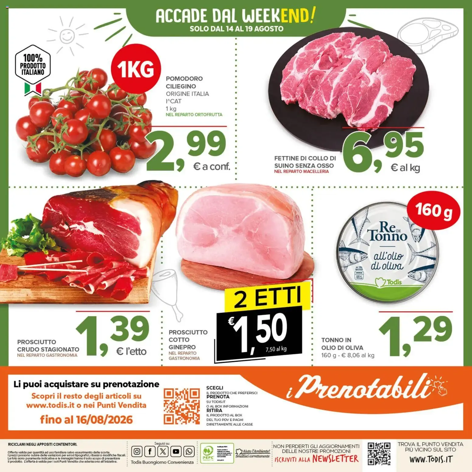 Nuovo Todis volantino Lazio dal 06/08/2026 > offerte anteprima 🛍️ da 6 agosto a 16 agosto di 2026 - Pagina del volantino 20