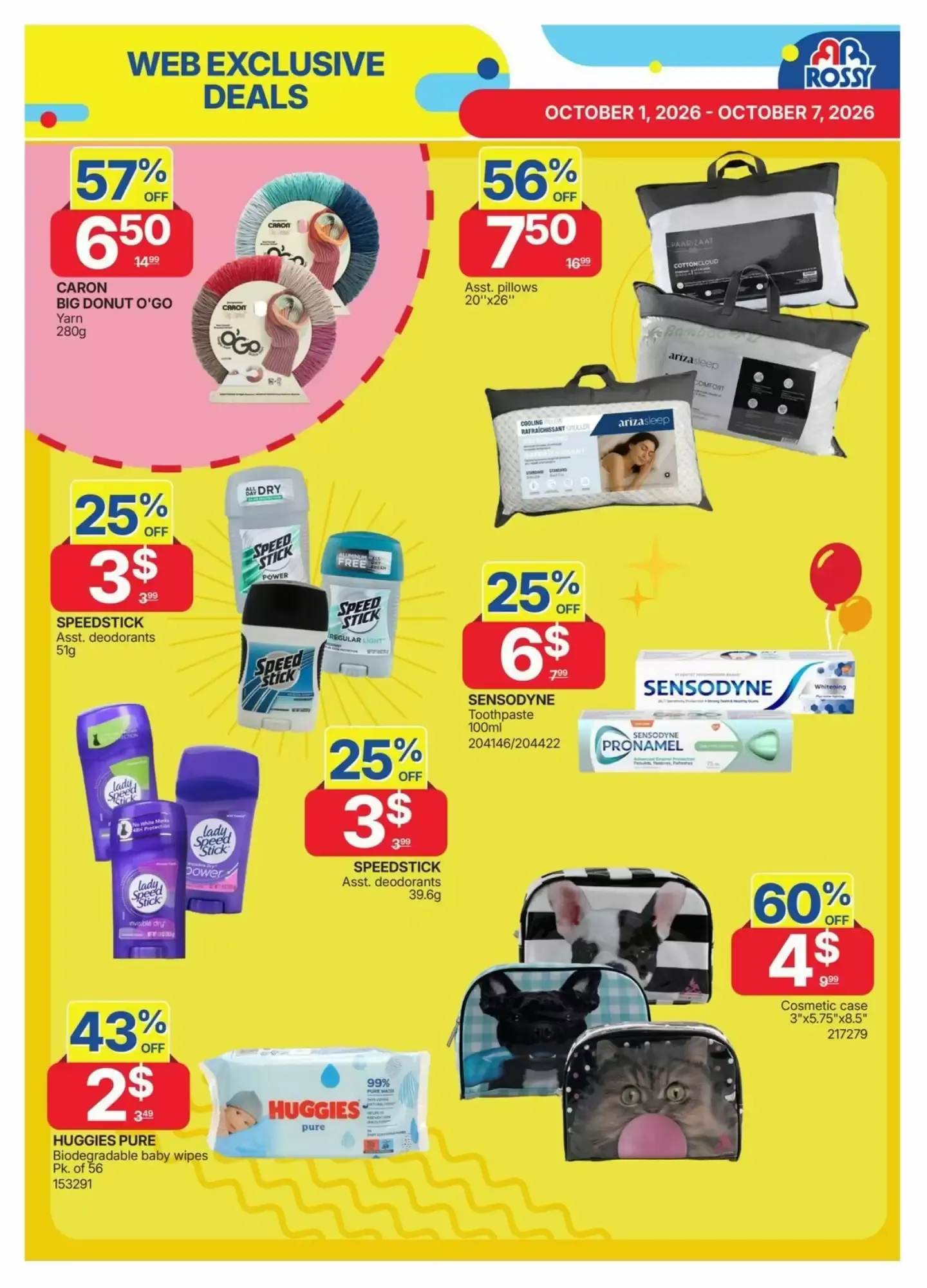 Rossy 63 Years of Great Deals from October 1 to October 7 2026 - flyer page 3