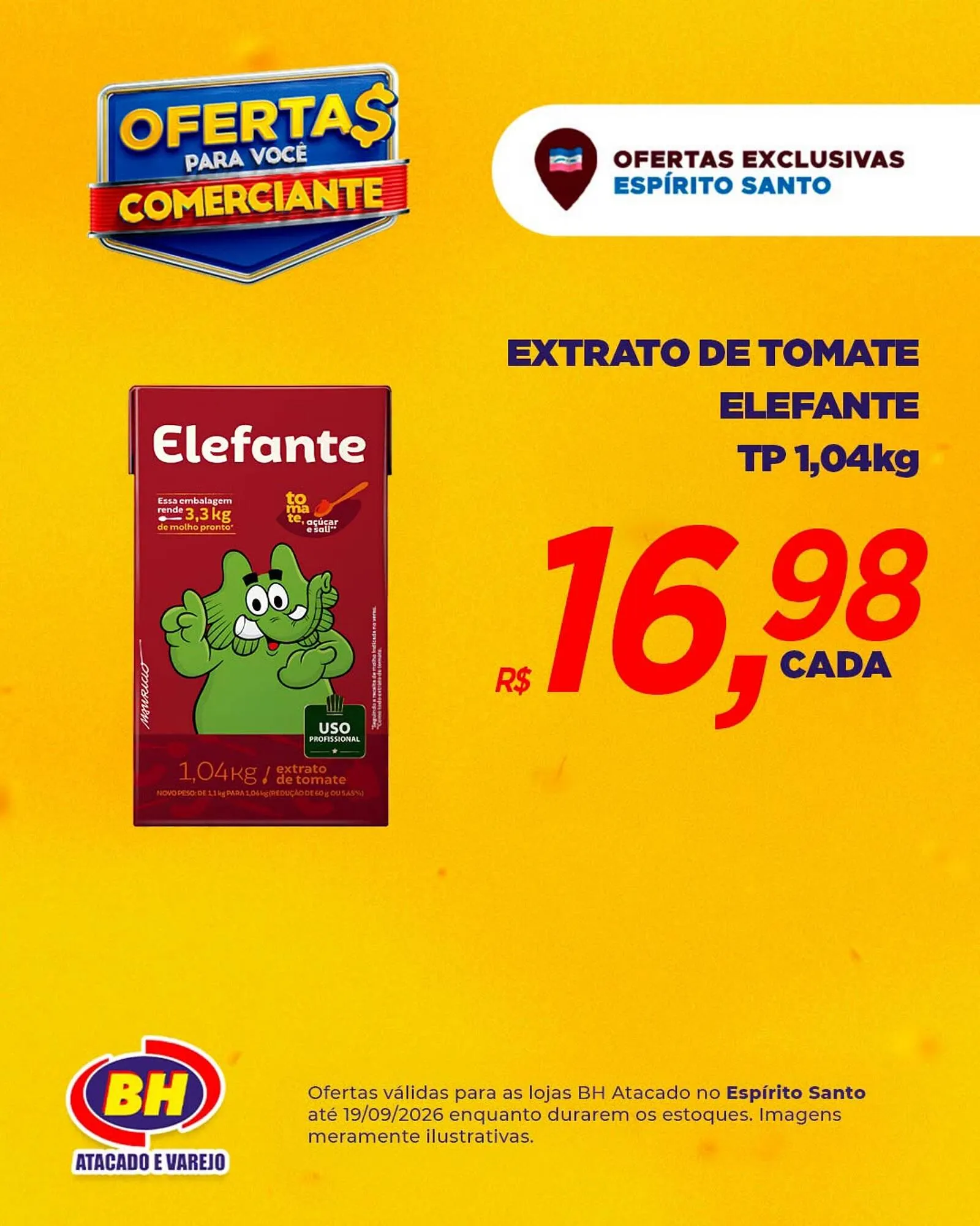 Encarte de Ofertas Exclusivas Espírito Santo para Comerciantes BH Atacado e Varejo 14 de setembro até 19 de setembro 2026 - Pagina 8