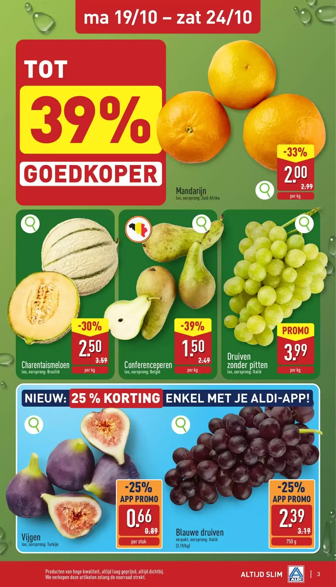 ALDI Folder van ma 19/10 t.e.m. zat 24/10 van 19 oktober tot 24 oktober 2026 - folder pagina 3