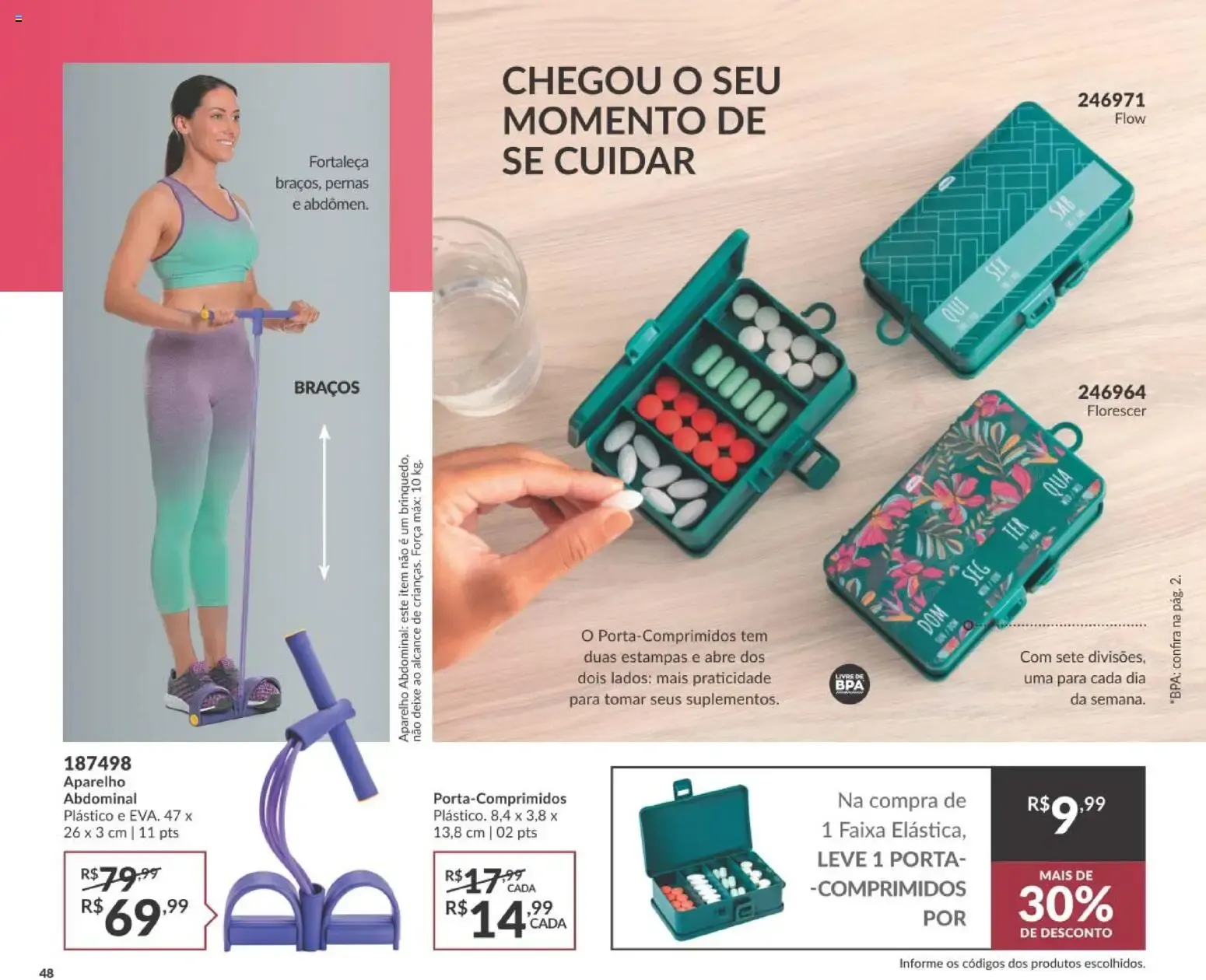 Encarte de Revista Avon - Campanha 14: Casa & Estilo de 01/09/2026 | Promoção Online 1 de setembro até 21 de setembro 2026 - Pagina 48