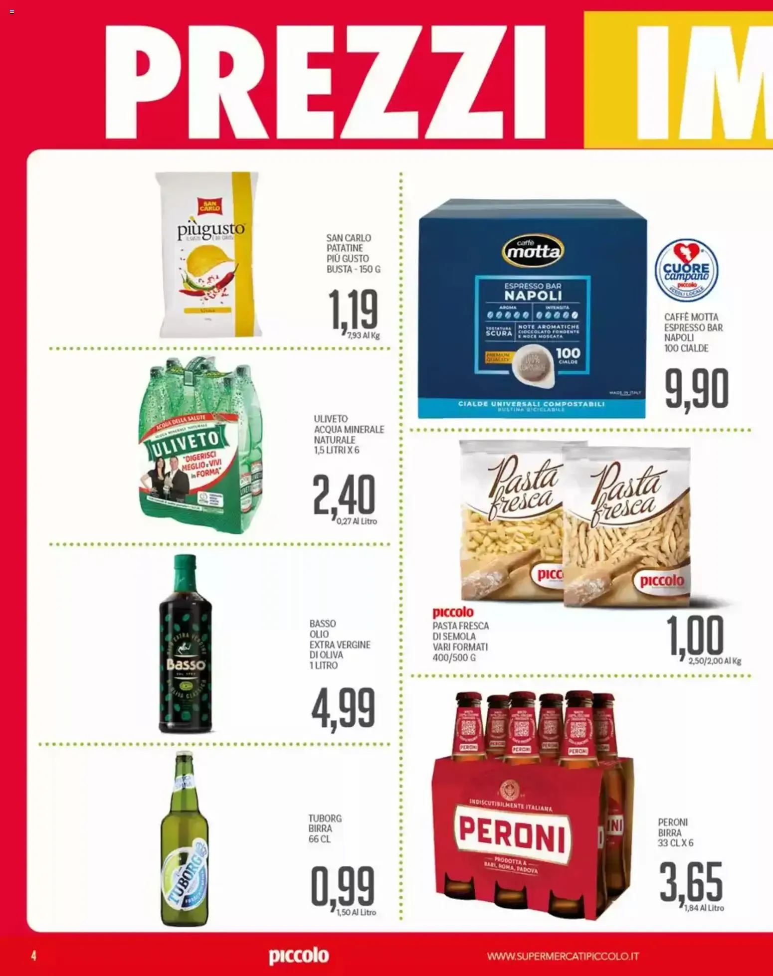 Piccolo volantino dal 27/07/2026 - online Offerte da 27 luglio a 12 agosto di 2026 - Pagina del volantino 4