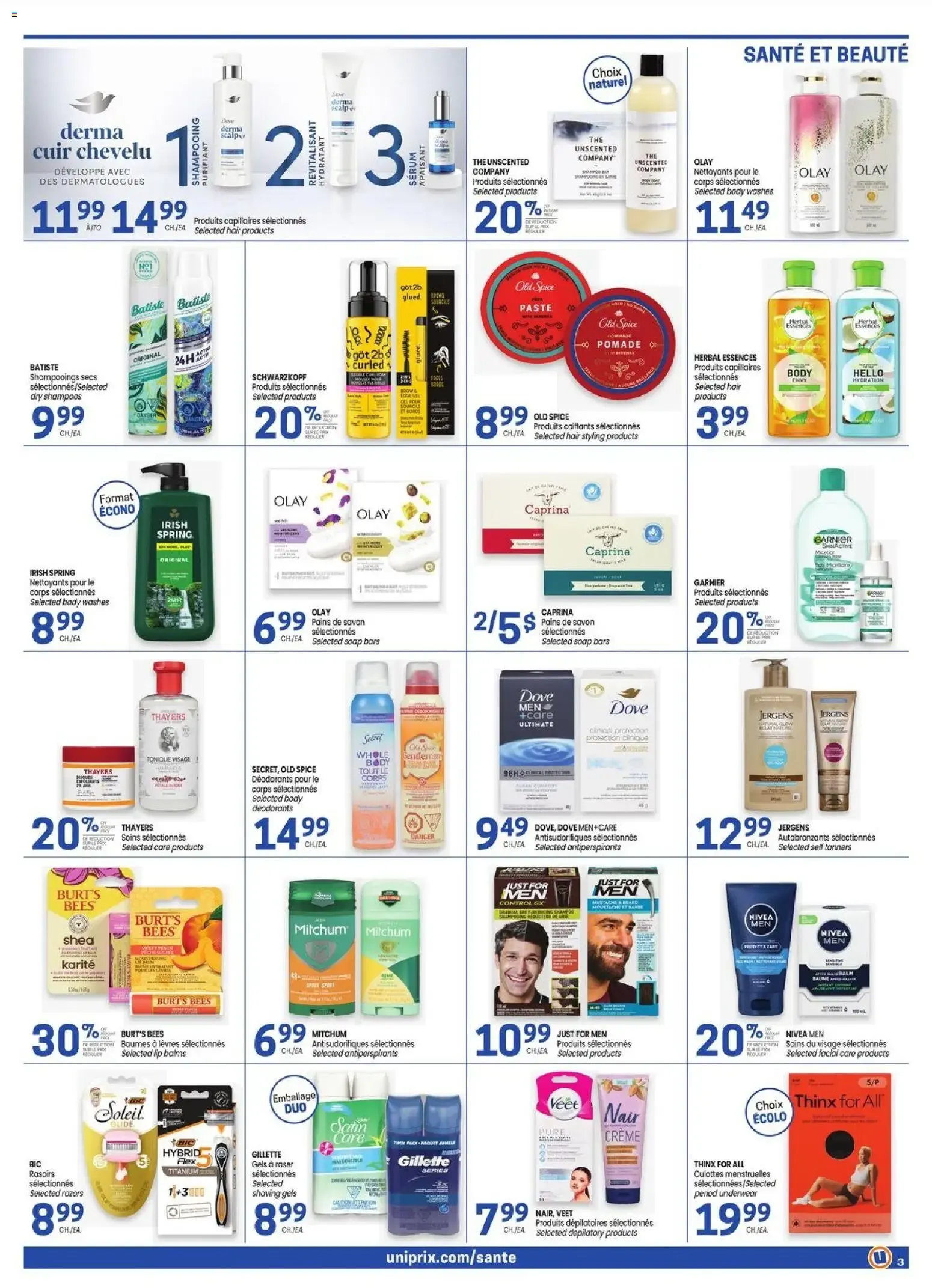 Uniprix - Uniprix Sante from Jul 30, 2026 > weekly specials & deals from July 30 to August 5 2026 - flyer page 3