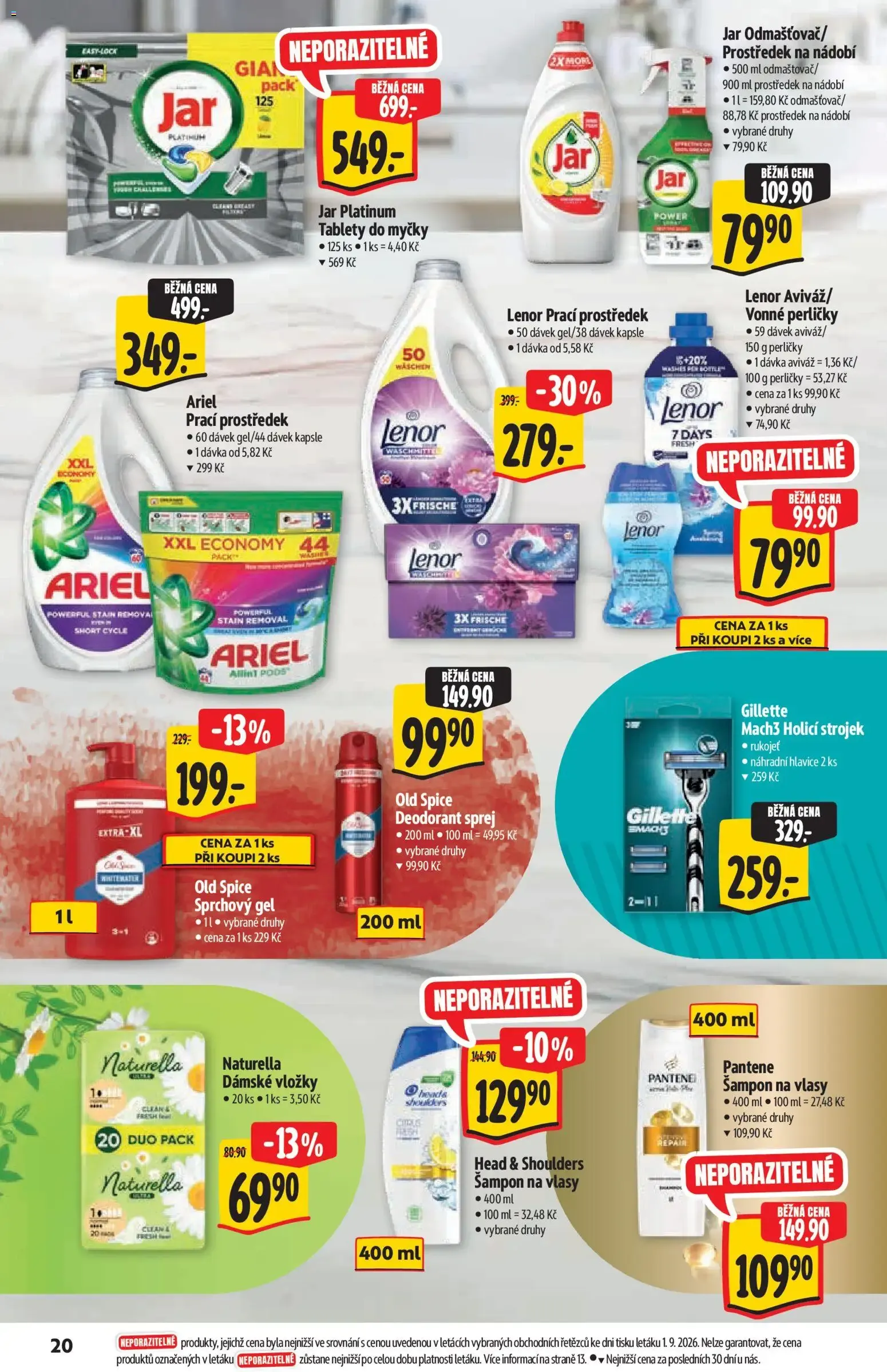 Albert katalog - Supermarket od 09.09.2026 - Akční leták - 9. září 22. září 2026 - Page 20