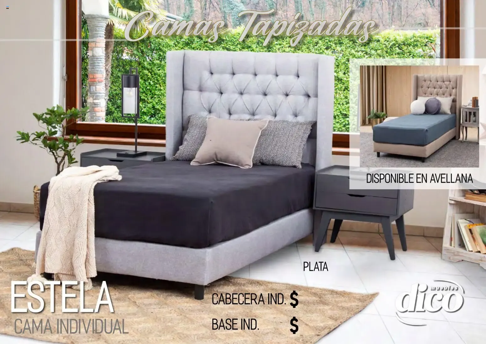 Catálogo de Muebles Dico catálogo Camas tapizadas (01/04/2026 - 31/10/2026) - catálogo en línea 1 de abril al 31 de octubre 2026 - Pagina 44