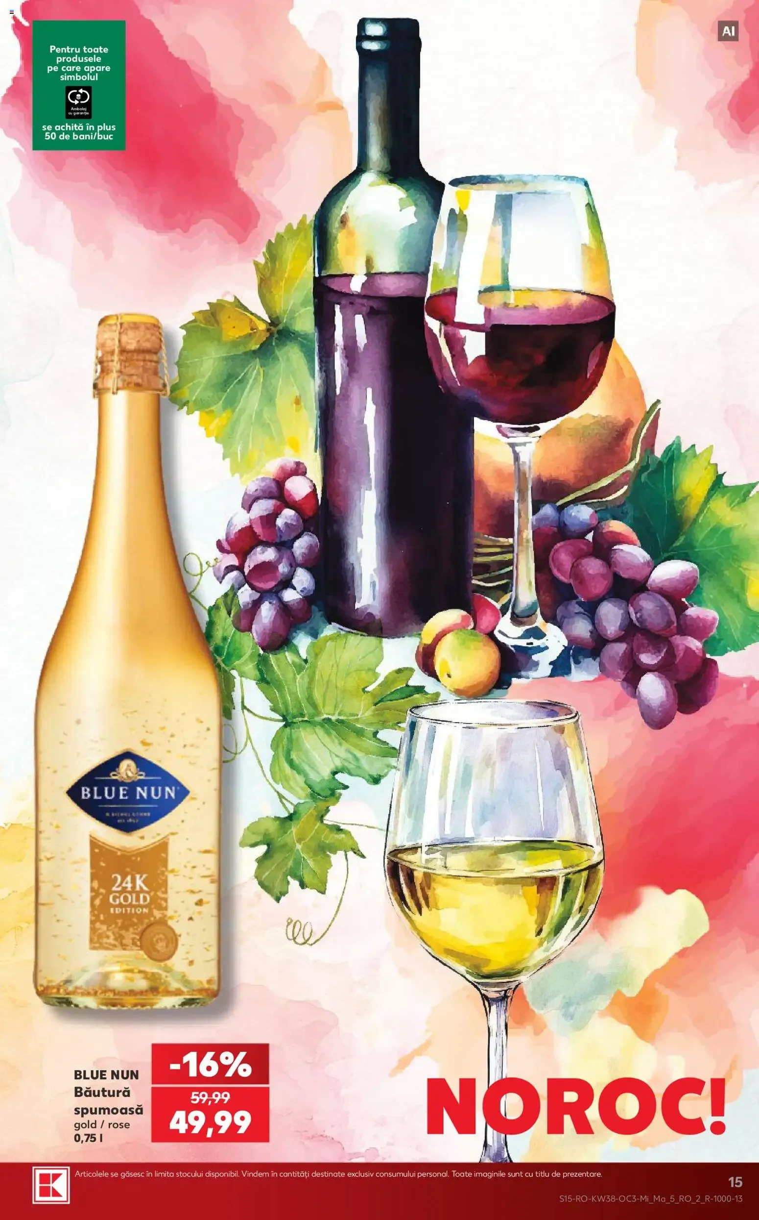 Catalog Kaufland: Descoperă Gustul Autentic al Germaniei de la 16 septembrie până la 22 septembrie 2026 - Revista Pagina 15