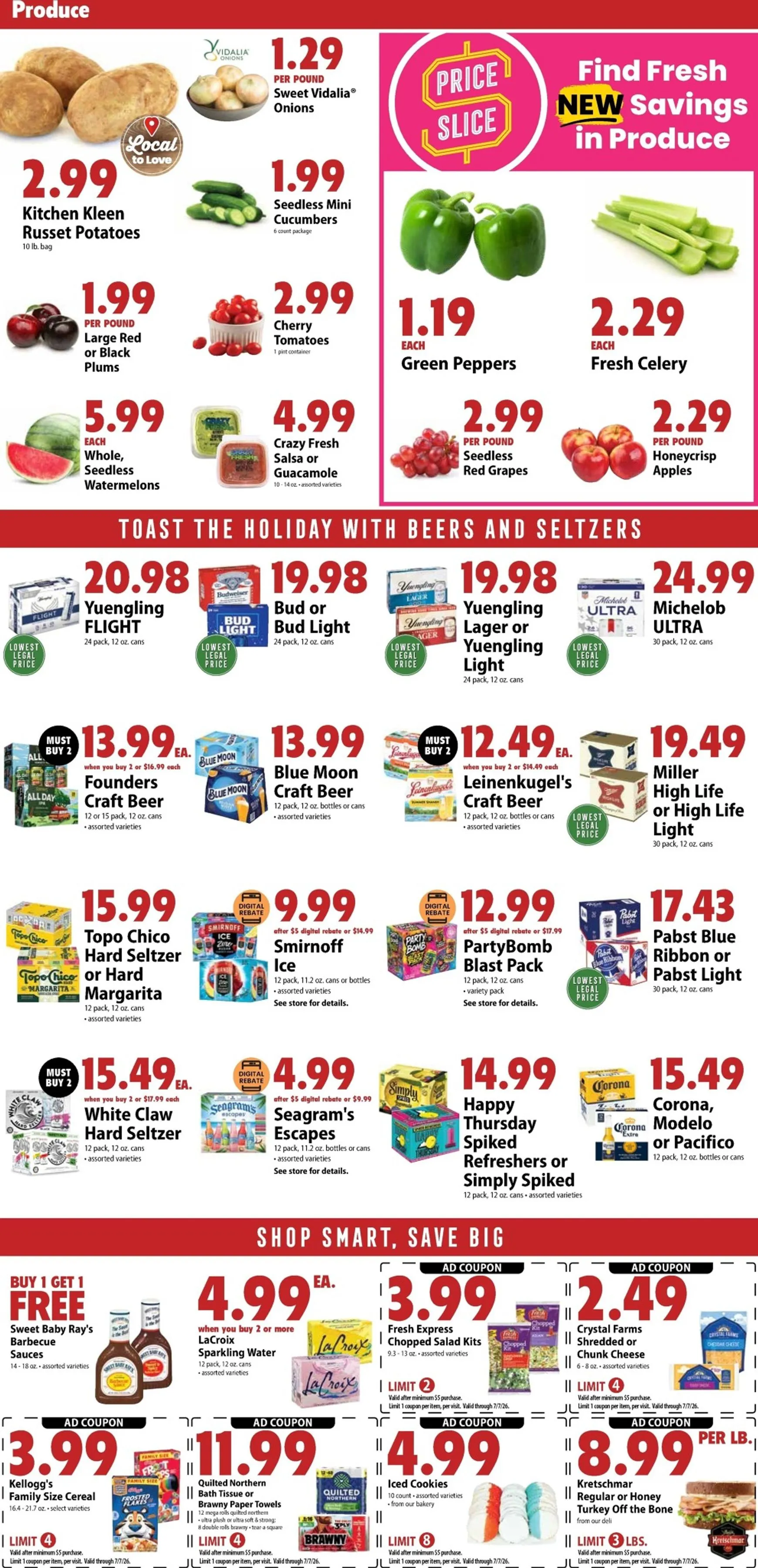 Weekly ad Current Fest Foods leaflet valid from Wednesday 07/01/2026 to Tuesday 07/07/2026 from July 1 to July 7 2026 - Page 2