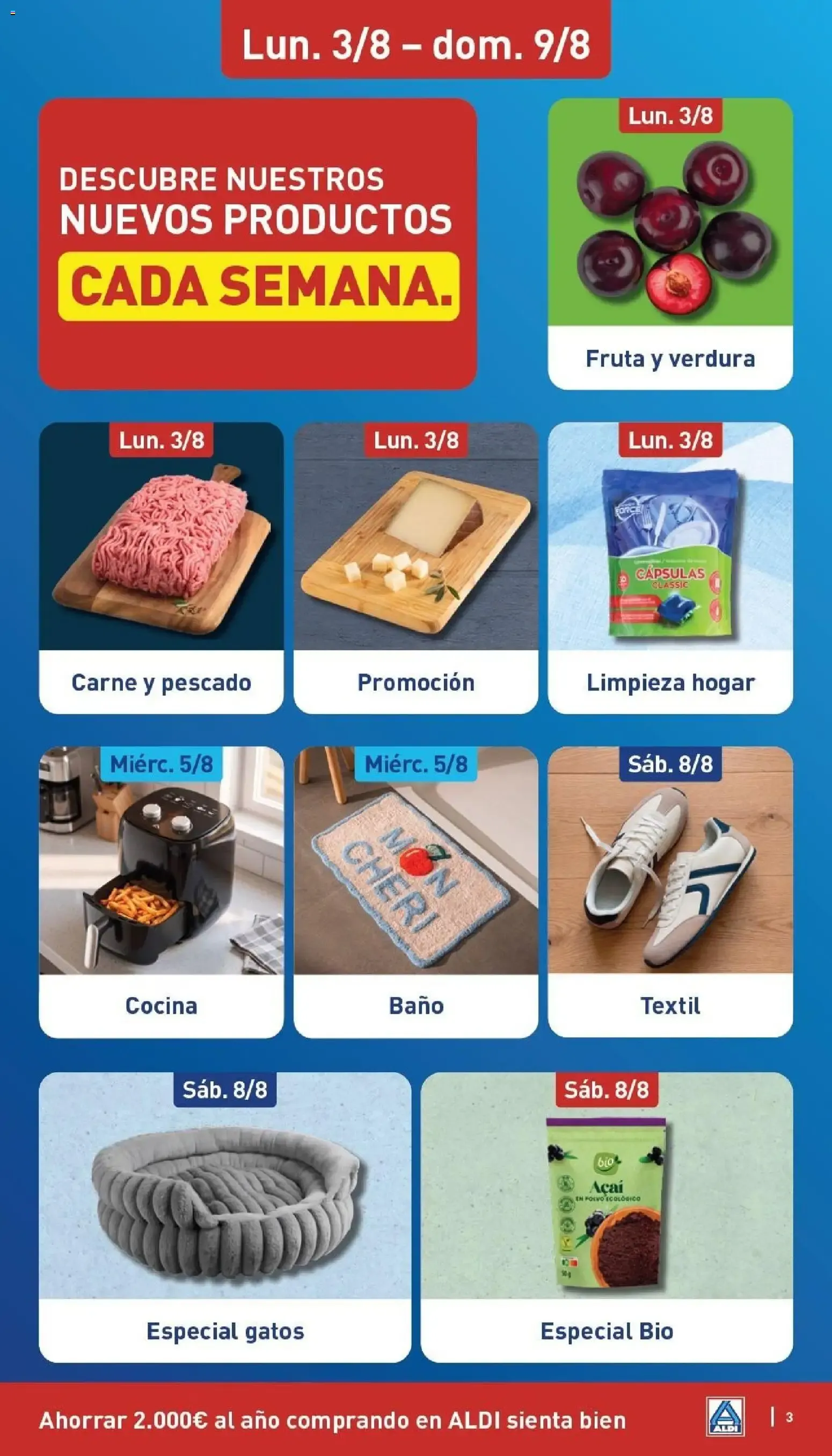 Catálogo de Aldi: Frescura a precios para tirarse a la piscina 3 de agosto al 9 de agosto 2026 - Página 3