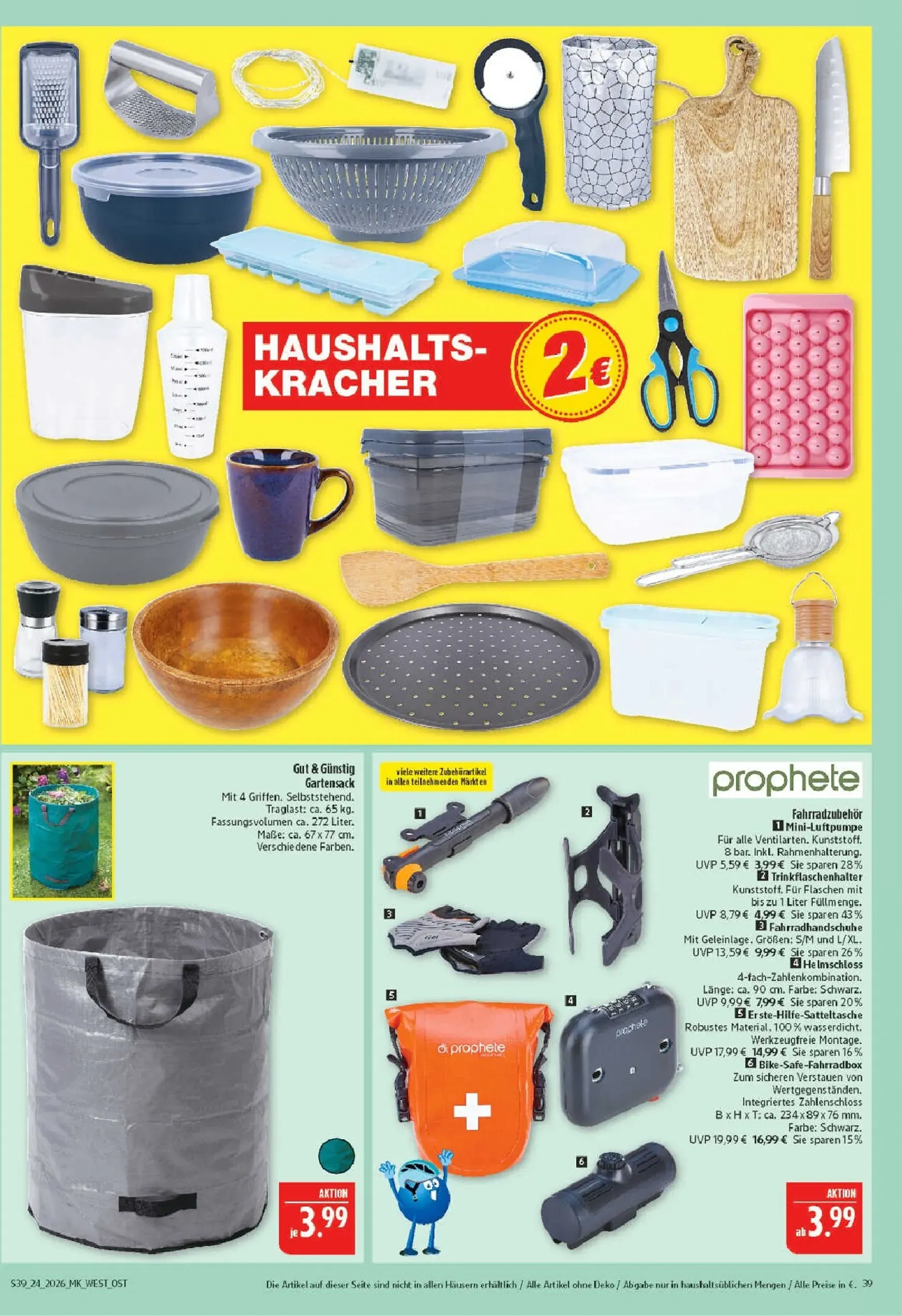 Marktkauf Prospekt – von Montag 08.06.2026 bis Samstag 13.06.2026 von 8. Juni bis 13. Juni 2026 - Prospekt seite 39