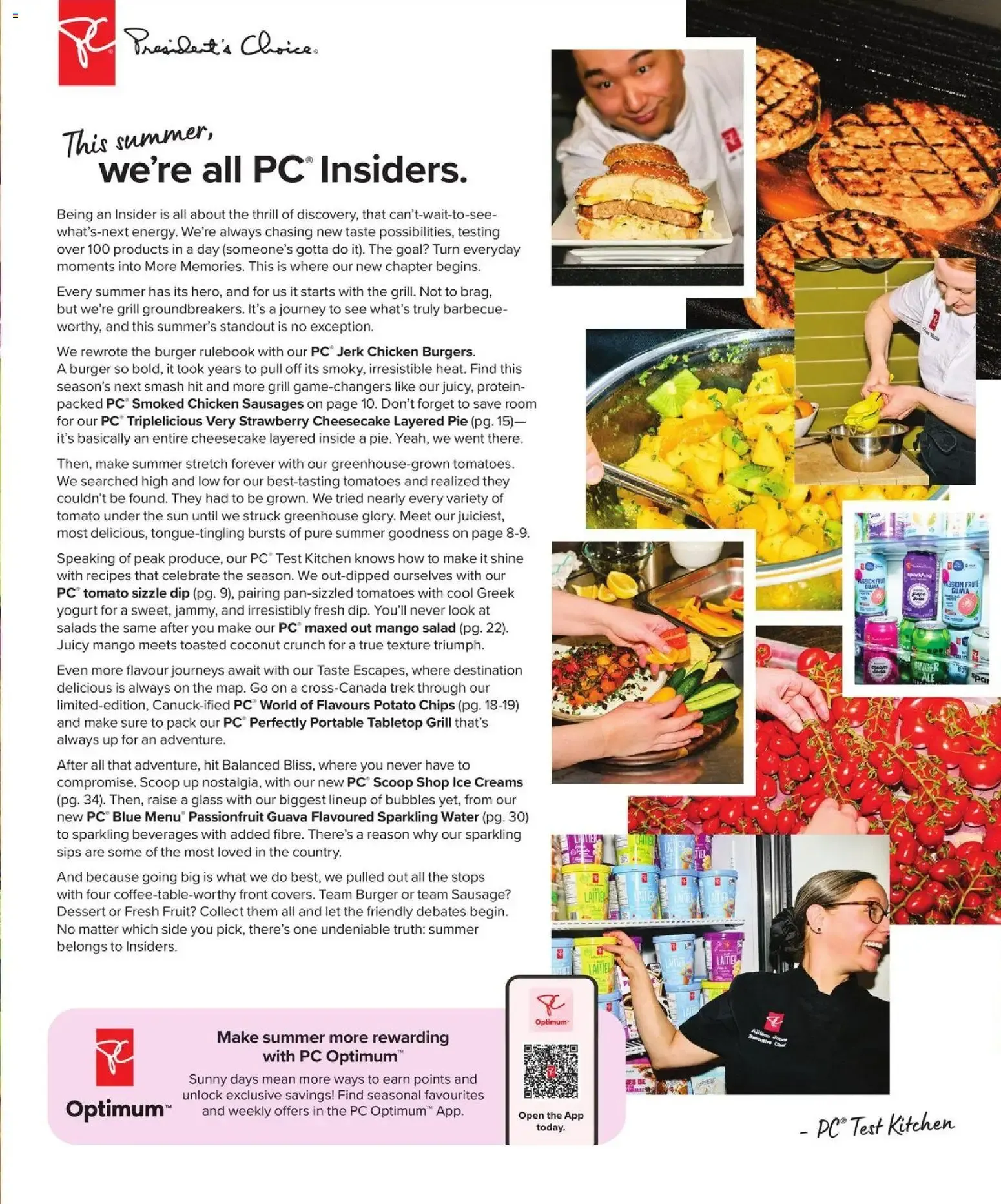 President's Choice Insiders Report Summer from May 14 to July 8 2026 - flyer page 2