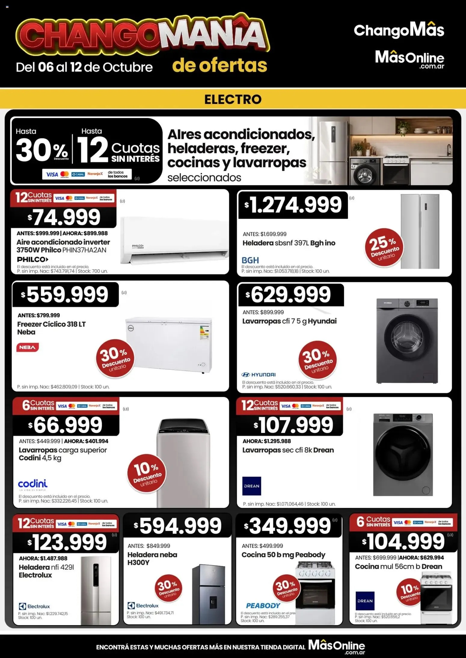 Ofertas de Changomas Ofertas || del 06/10/2026 - 12/10/2026 || Catálogo 6 de octubre al 12 de octubre 2026 - Página 10 del catálogo