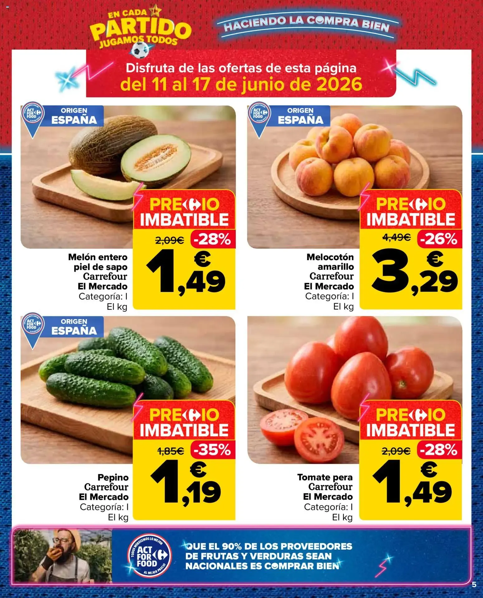 Catálogo de Carrefour Market folleto 11/06/2026 - 24/06/2026 11 de junio al 24 de junio 2026 - Página 5