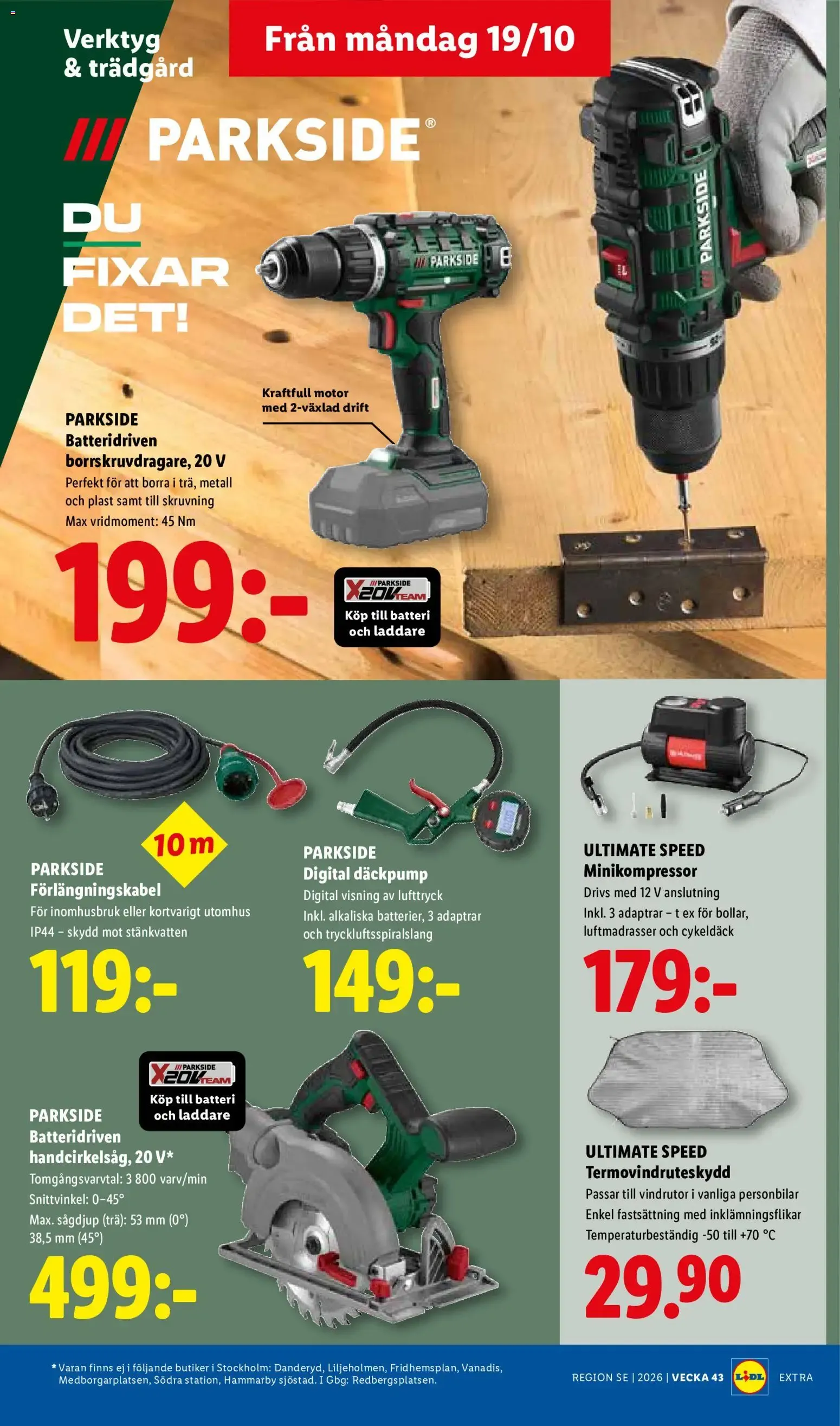 Lidl erbjudanden från 19/10/2026 - 25/10/2026 > Reklamblad nuvarande rabatter från 19 oktober till 25 oktober 2026 - Reklamblad sidor 18