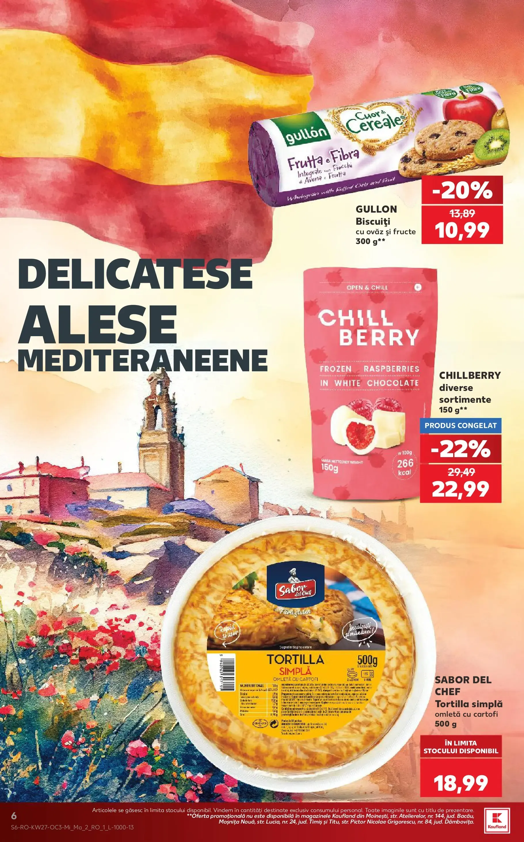 Catalog Kaufland: DESCOPERĂ SAVOAREA SPANIEI! de la 1 iulie până la 7 iulie 2026 - Revista Pagina 6