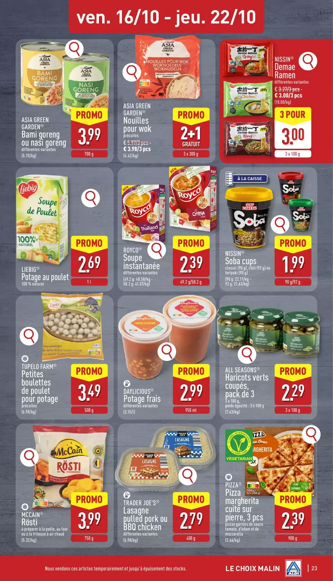 ALDI LE CHOIX MALIN van 12 oktober tot 17 oktober 2026 - folder pagina 23