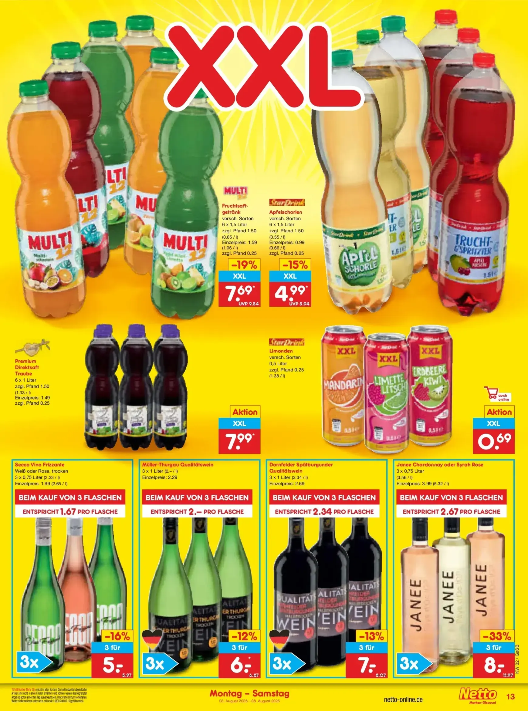 Netto Marken Discount Prospekt – von Montag 03.08.2026 bis Samstag 08.08.2026 von 3. August bis 8. August 2026 - Prospekt seite 27