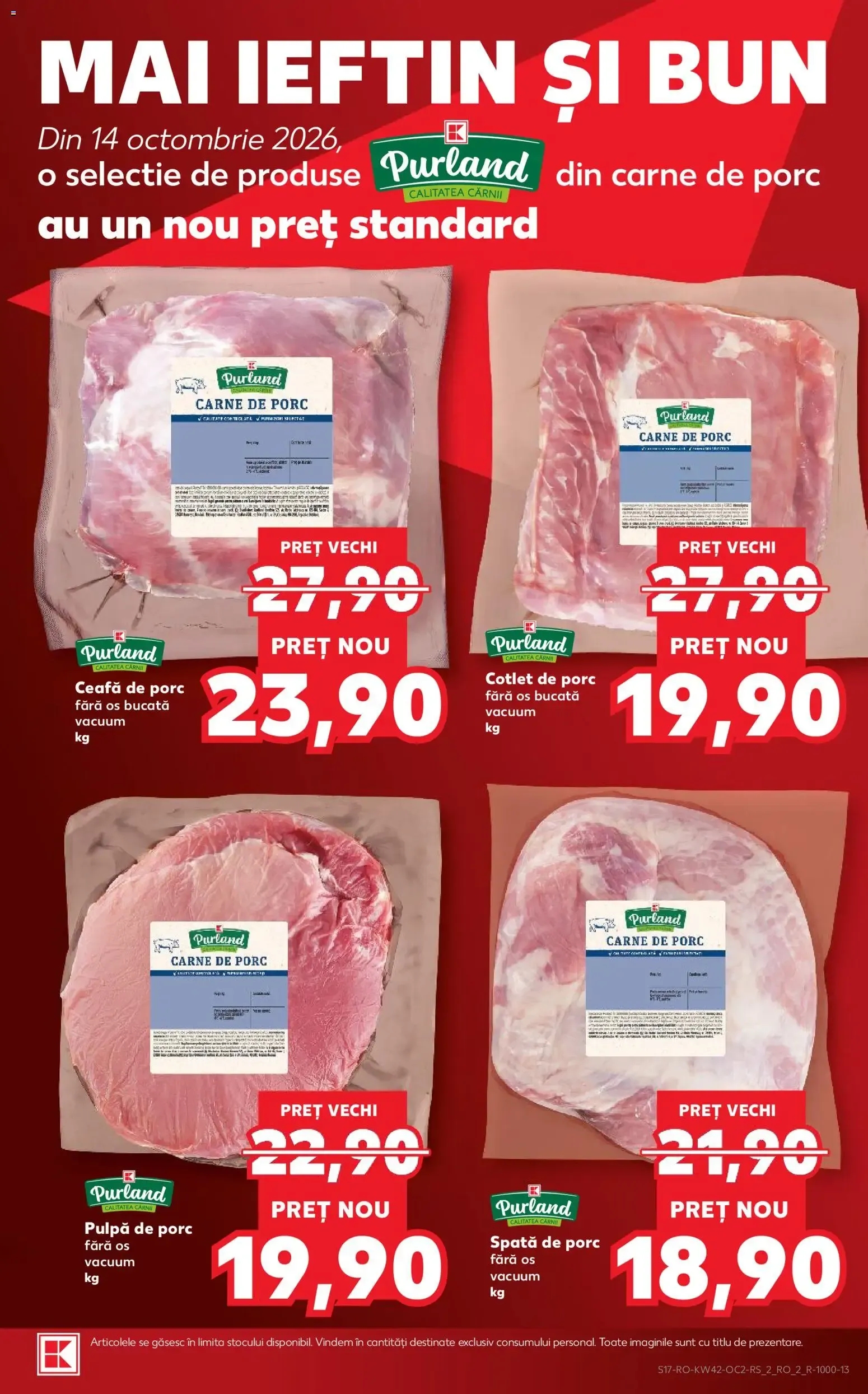 Catalog Kaufland Catalog 14.10.2026 - Revista si Oferta de la 14 octombrie până la 20 octombrie 2026 - Revista Pagina 17