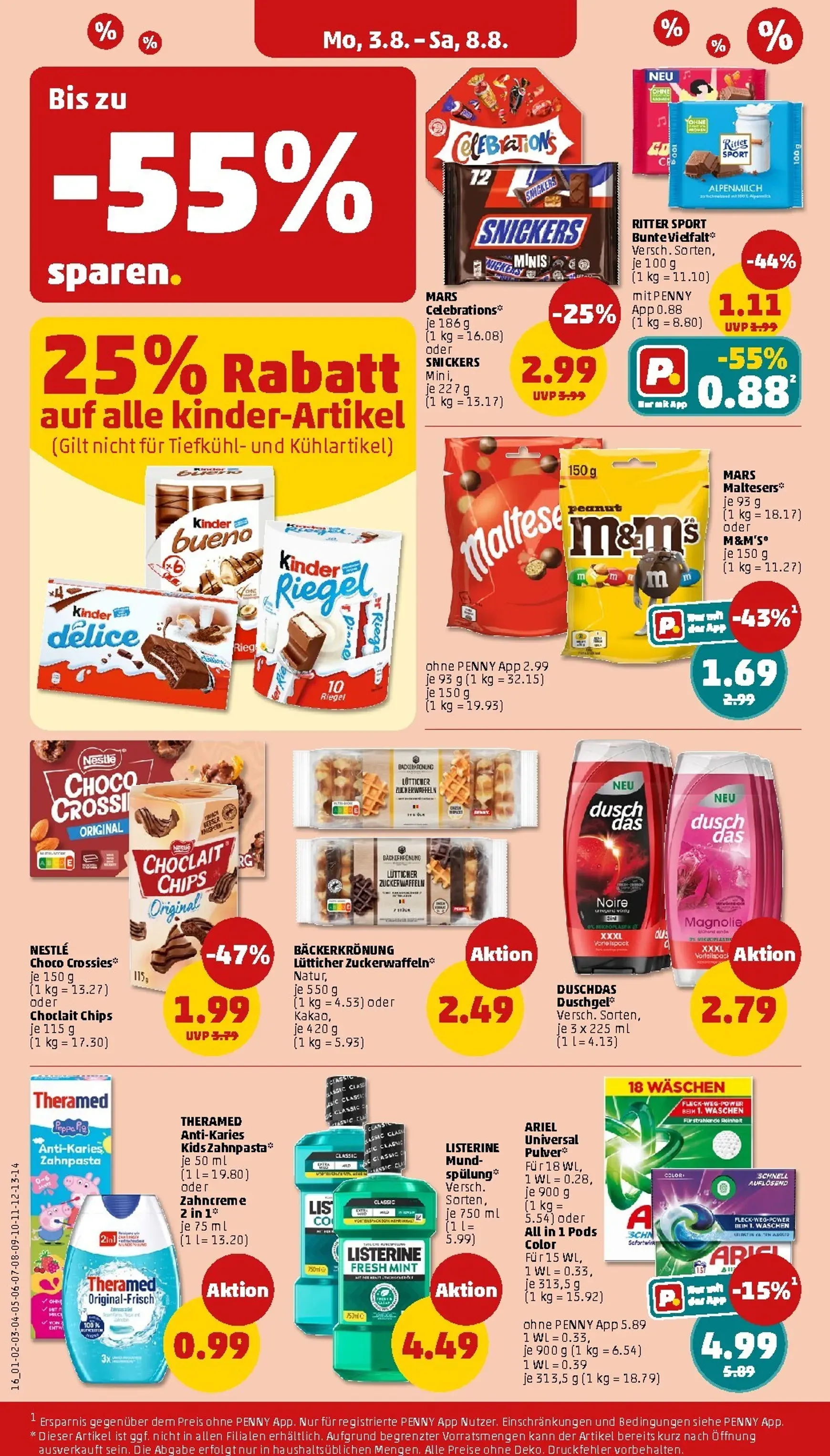 PENNY Prospekt nächste Woche – von Montag 03.08.2026 bis Samstag 08.08.2026 von 3. August bis 8. August 2026 - Prospekt seite 20