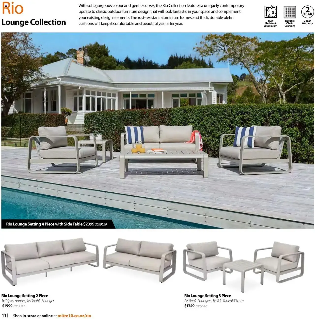 Mitre 10 Outdoor Living 2025 - 2026 Collection from 16 October to 31 December 2026 - Catalogue Page 14