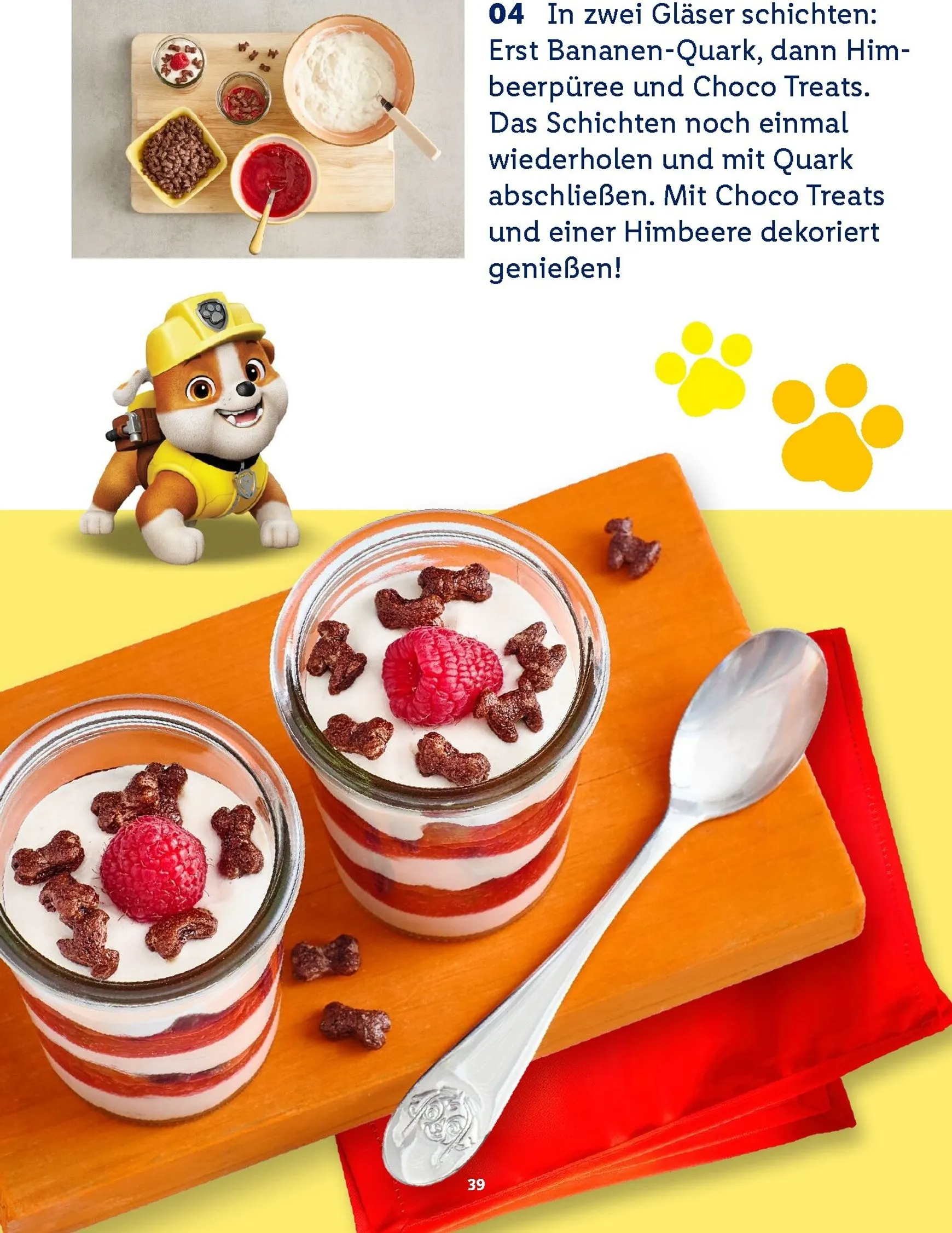 Lidl - Paw Patrol Rezeptheft Prospekt – von Montag 20.07.2026 bis Sonntag 23.08.2026 von 20. Juli bis 23. August 2026 - Prospekt seite 39