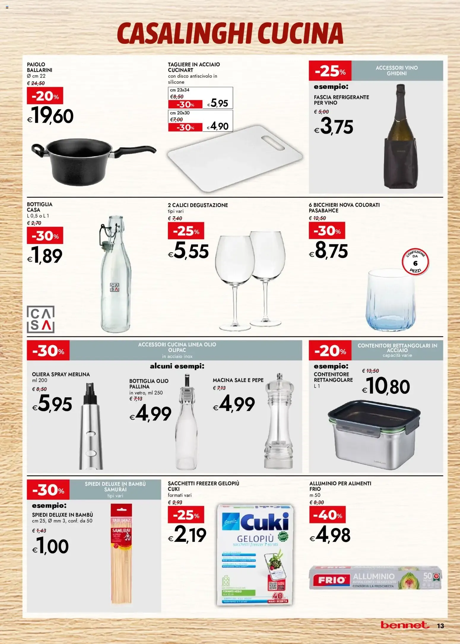Nuovo bennet volantino Sapori D´Italia dal 15/10/2026 > offerte anteprima 🛍️ da 15 ottobre a 28 ottobre di 2026 - Pagina del volantino 13