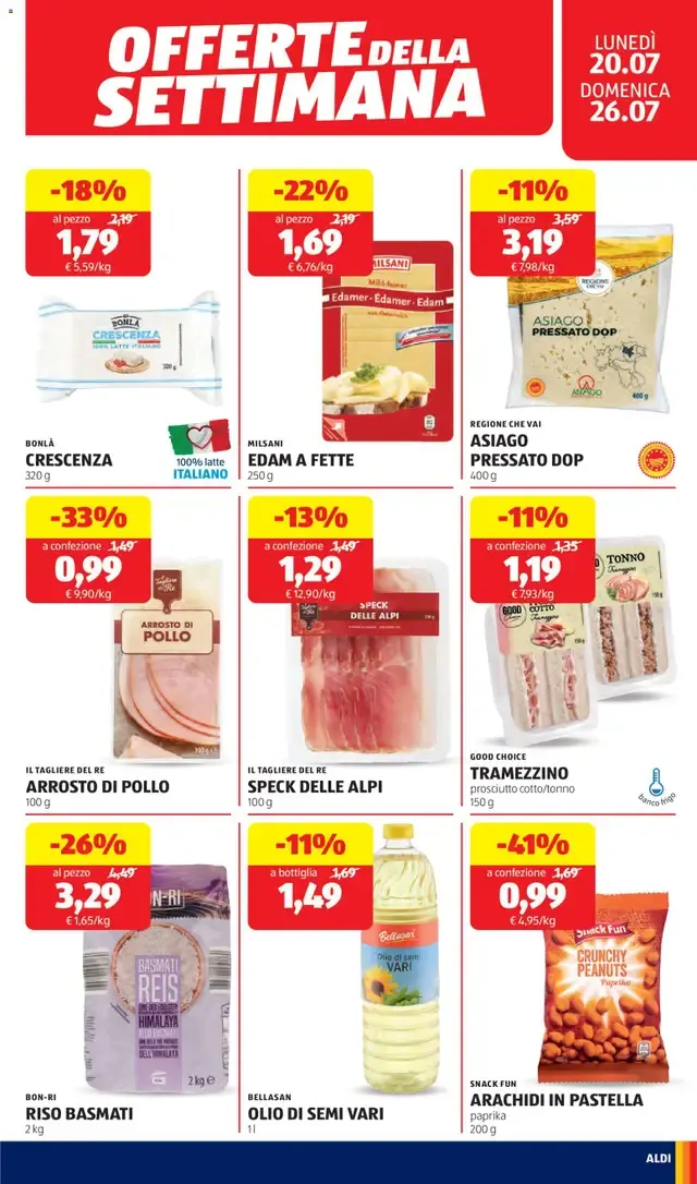 ALDI Volantino: Prezzi Bassi Ogni Giorno da 20 luglio a 26 luglio di 2026 - Pagina del volantino 19