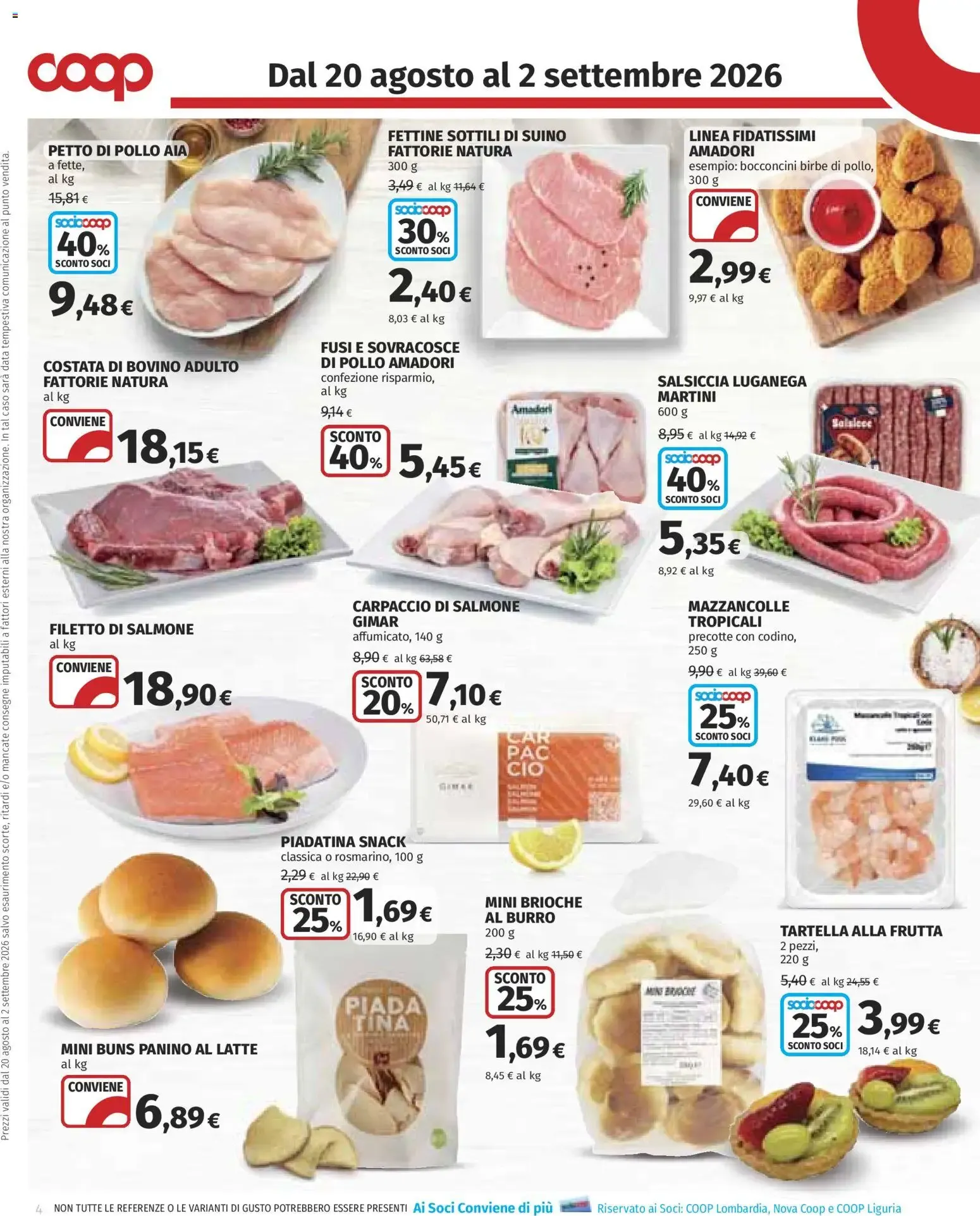 Volantino COOP Anteprima dal 20/08/2026 > NUOVO Promozioni da 20 agosto a 2 settembre di 2026 - Pagina del volantino 4