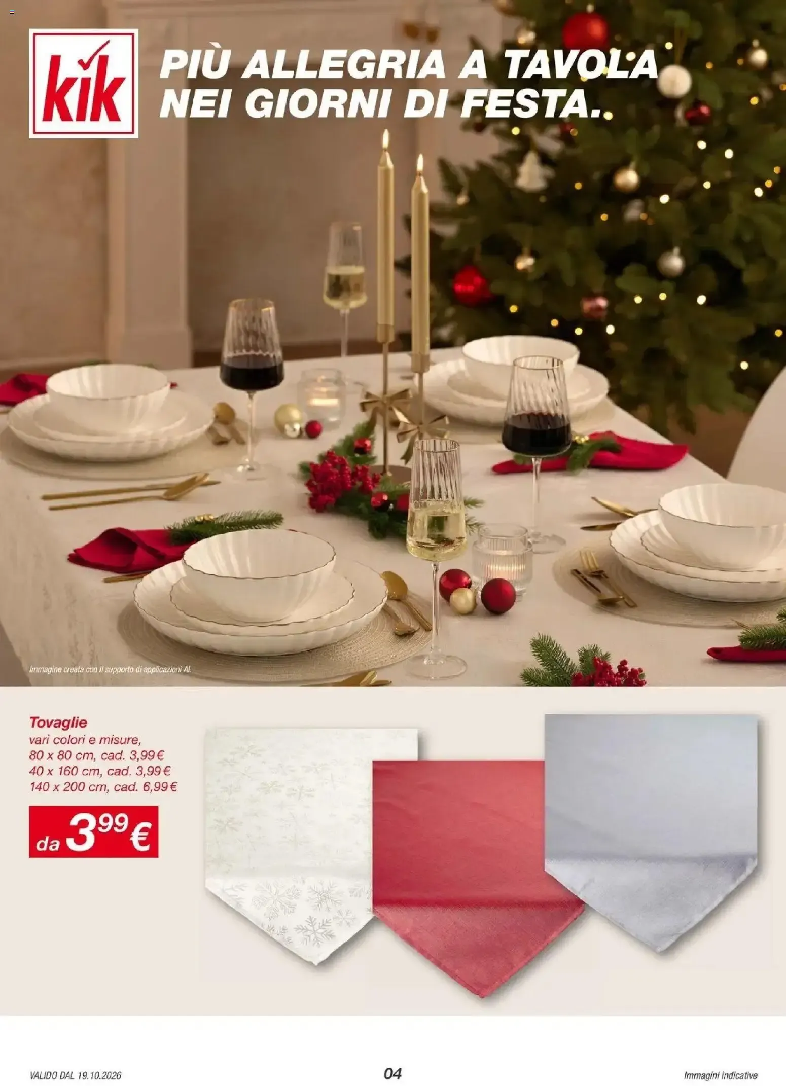 KiK: Più Magia del Natale per la tua casa. da 19 ottobre a 24 ottobre di 2026 - Pagina del volantino 4
