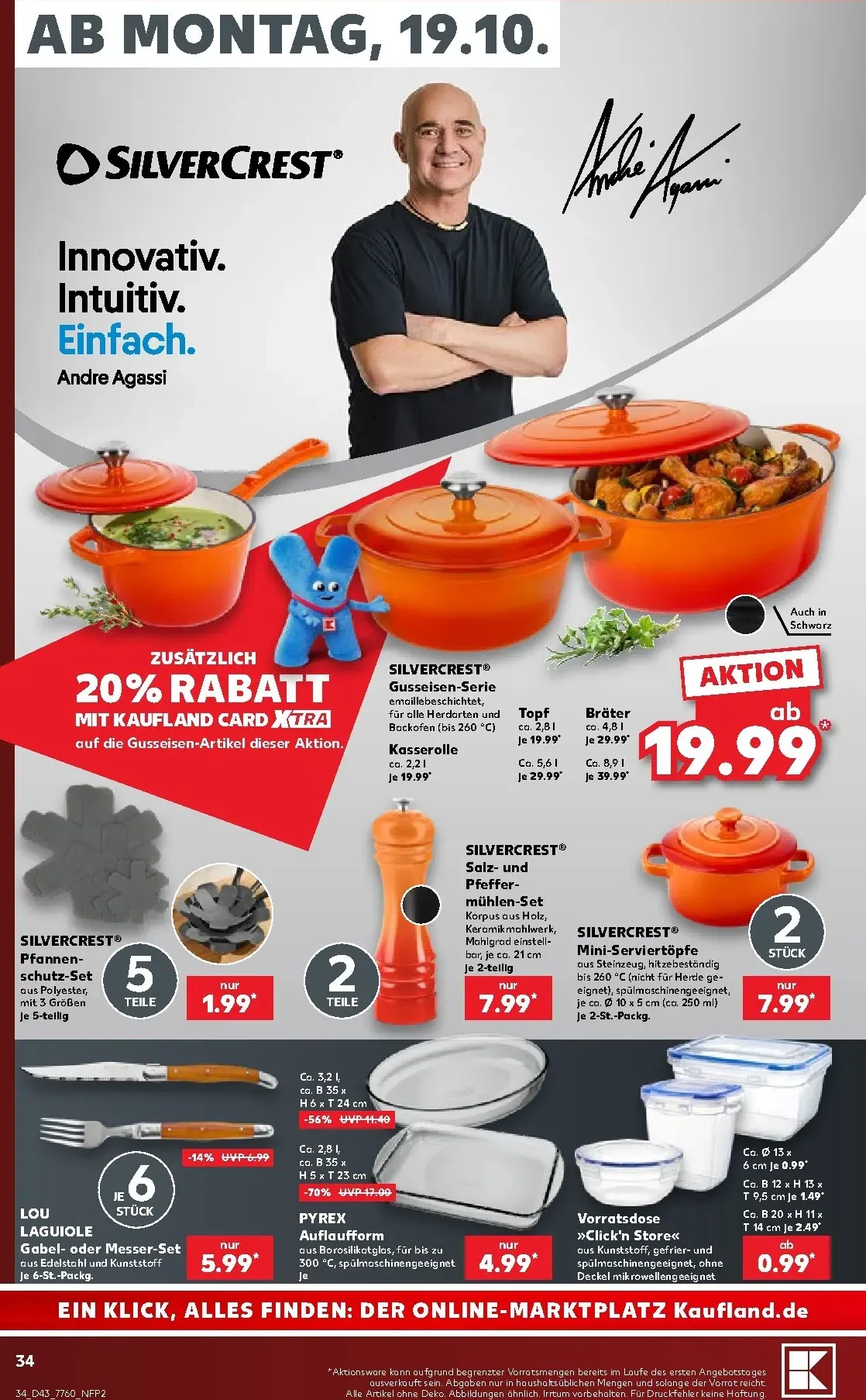 Kaufland Prospekt nächste Woche – von Montag 19.10.2026 bis Samstag 24.10.2026 von 19. Oktober bis 24. Oktober 2026 - Prospekt seite 35