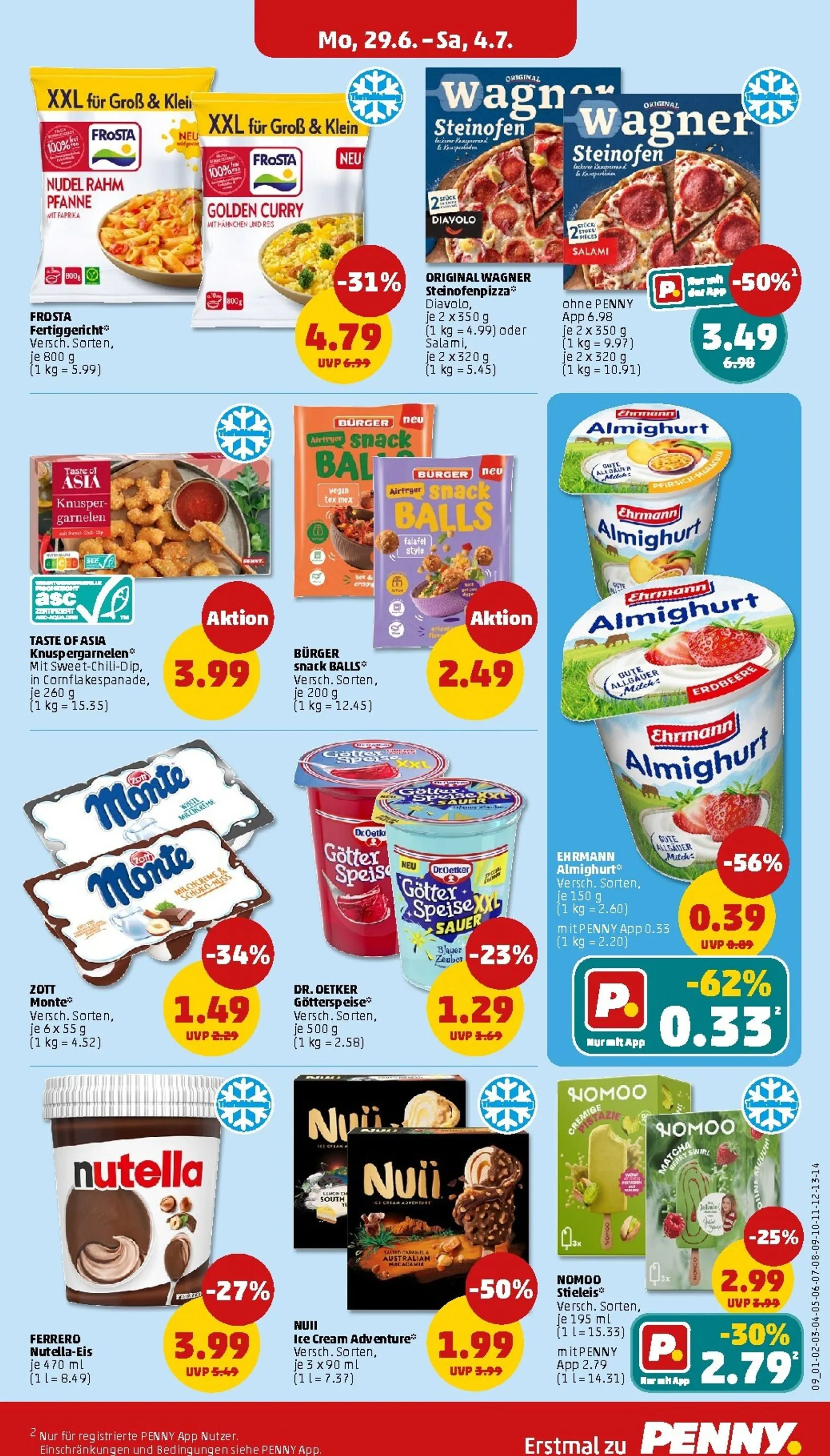 PENNY Prospekt nächste Woche – von Montag 29.06.2026 bis Samstag 04.07.2026 von 29. Juni bis 4. Juli 2026 - Prospekt seite 11