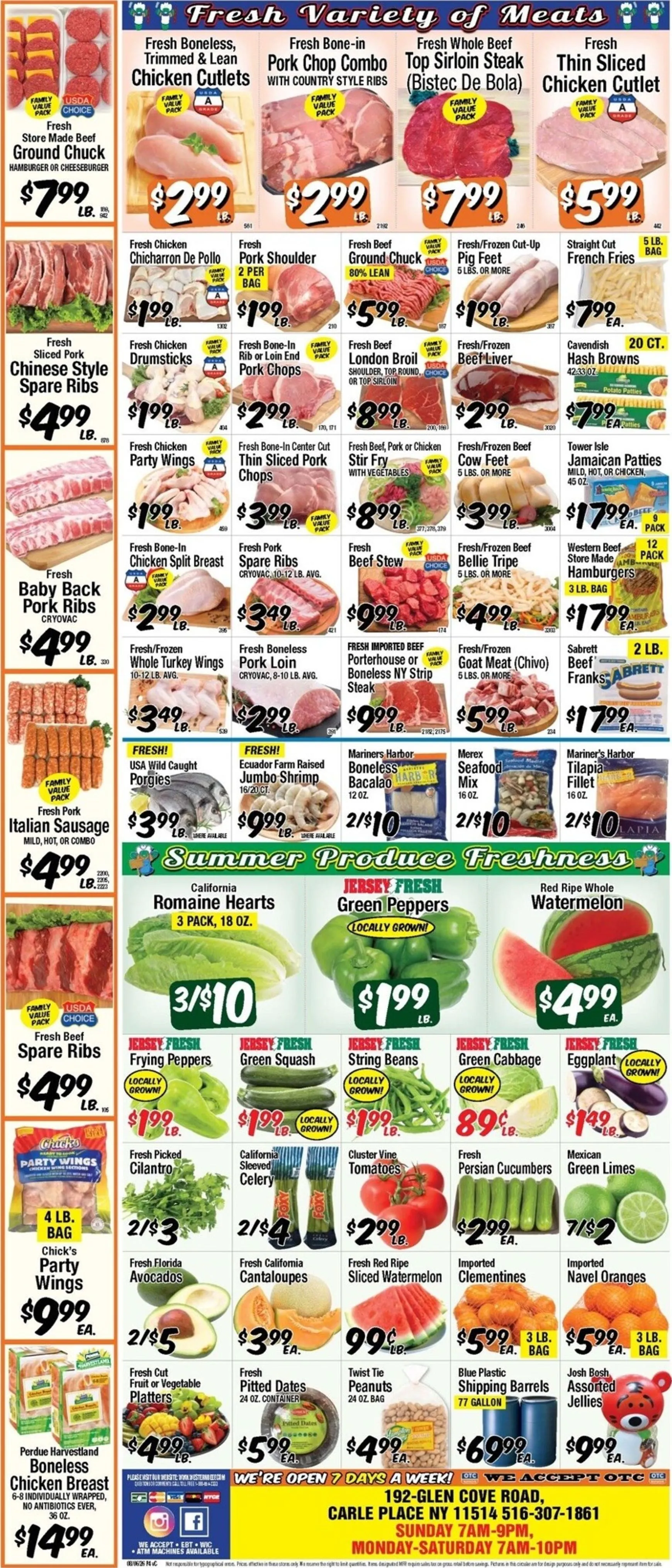 Weekly ad Current Western Beef - Carle Place leaflet valid from Thursday 08/06/2026 to Wednesday 08/12/2026 from August 6 to August 12 2026 - Page 4