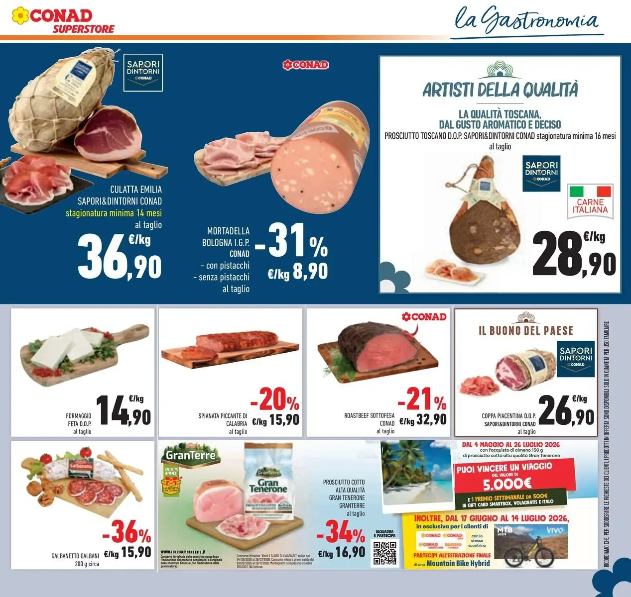 Sconti fino al 40% - Conad Superstore da 17 giugno a 30 giugno di 2026 - Pagina del volantino 17