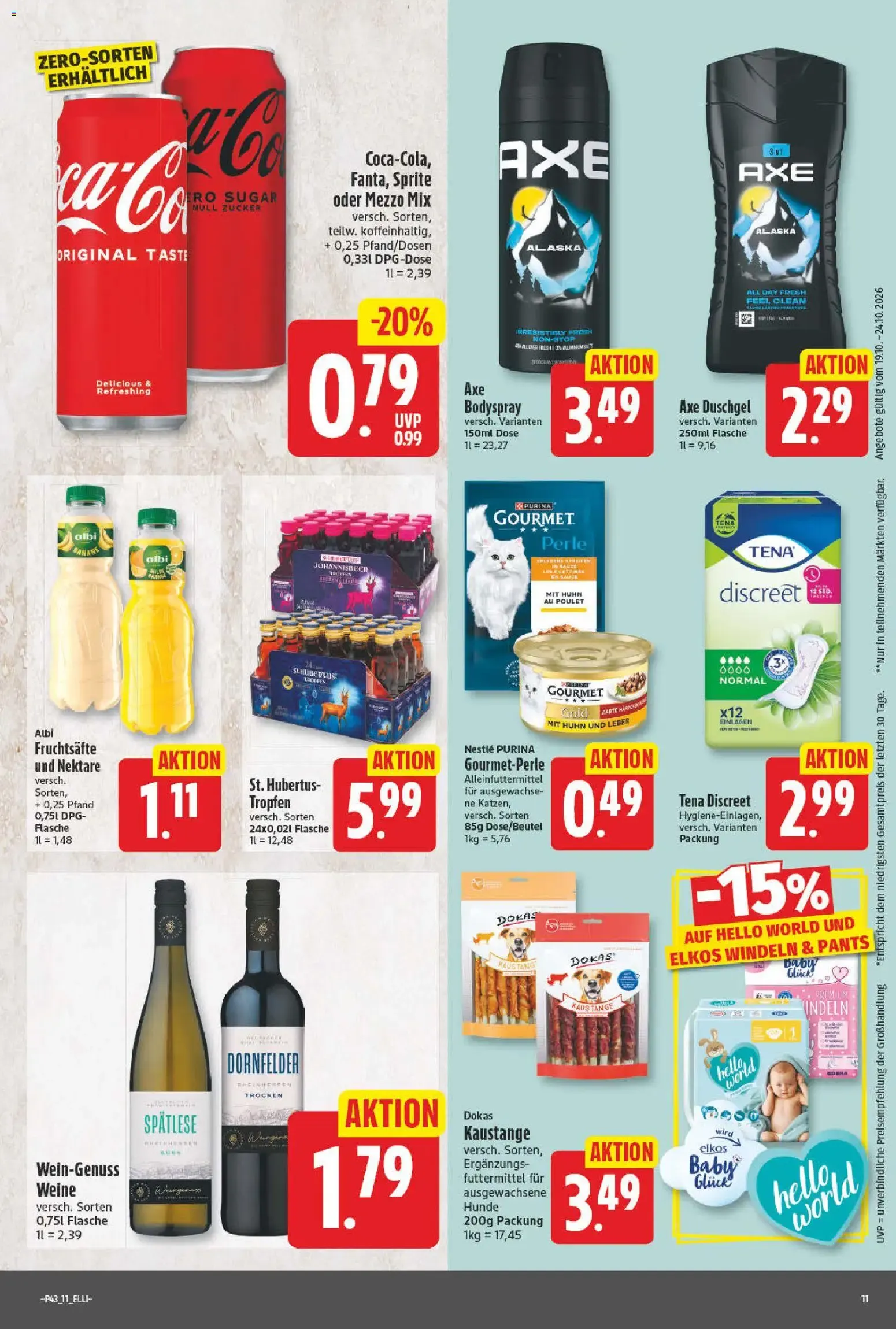 Elli Markt Prospekt vom 19.10.2026 – Angebote online von 19. Oktober bis 24. Oktober 2026 - Prospekt seite 11