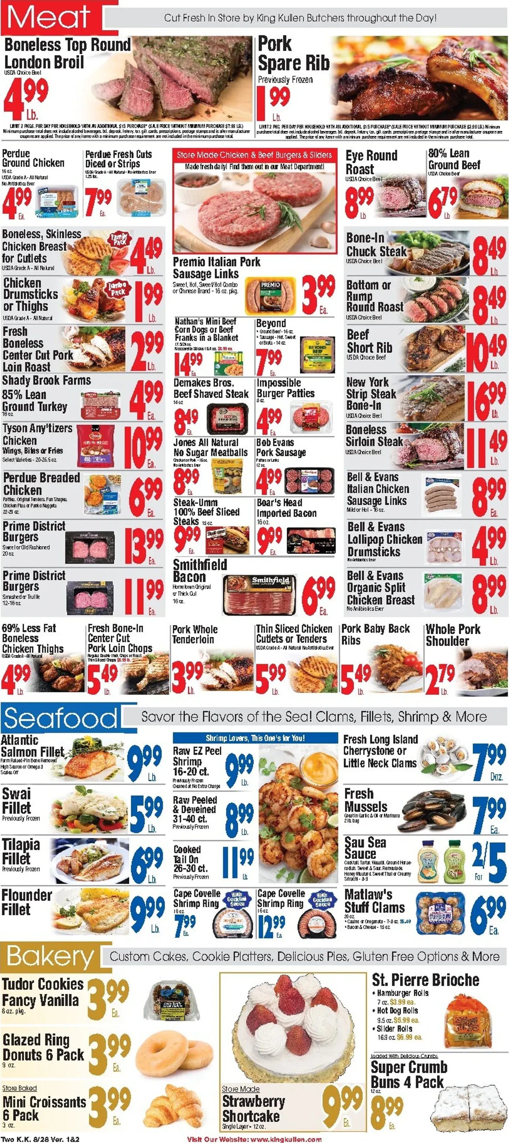 Weekly ad Current King Kullen leaflet valid from Friday 08/28/2026 to Thursday 09/03/2026 from August 28 to September 3 2026 - Page 2
