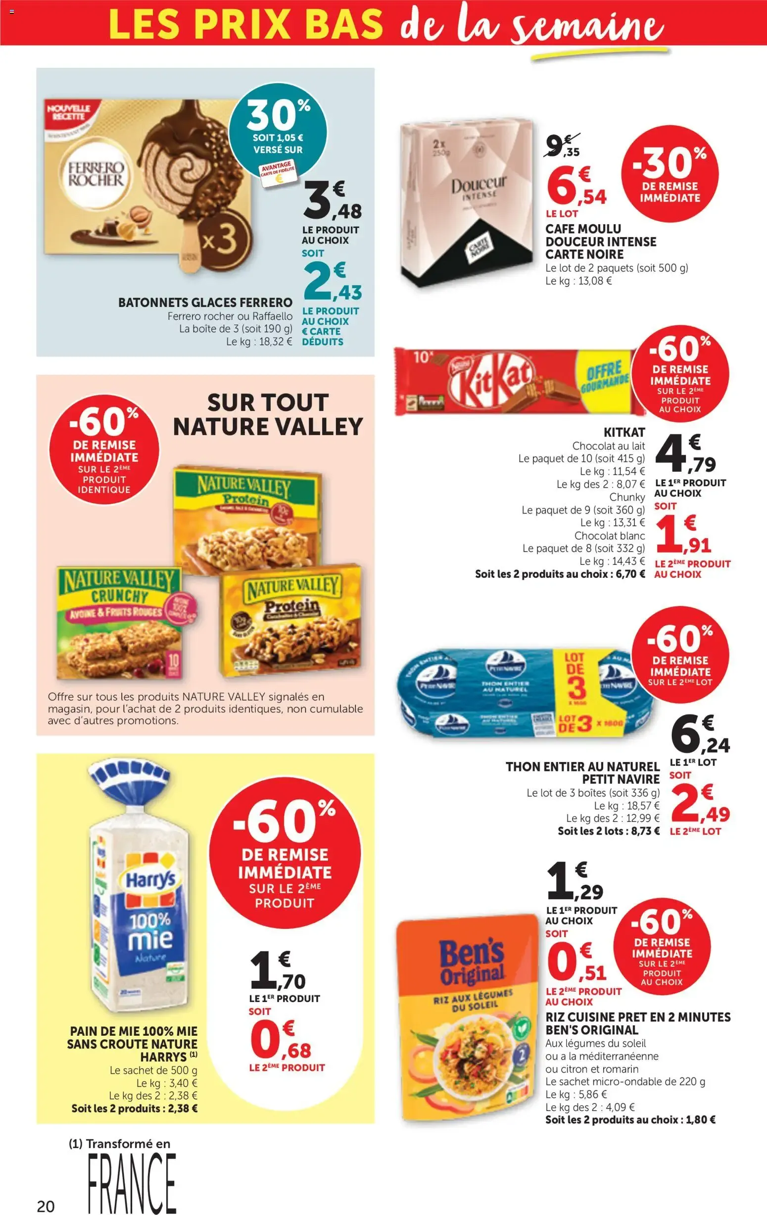 bi1 Catalogue maxi marché à partir du 15/09/2026 - promo en ligne du 15 septembre au 27 septembre 2026 - Catalogue page 20