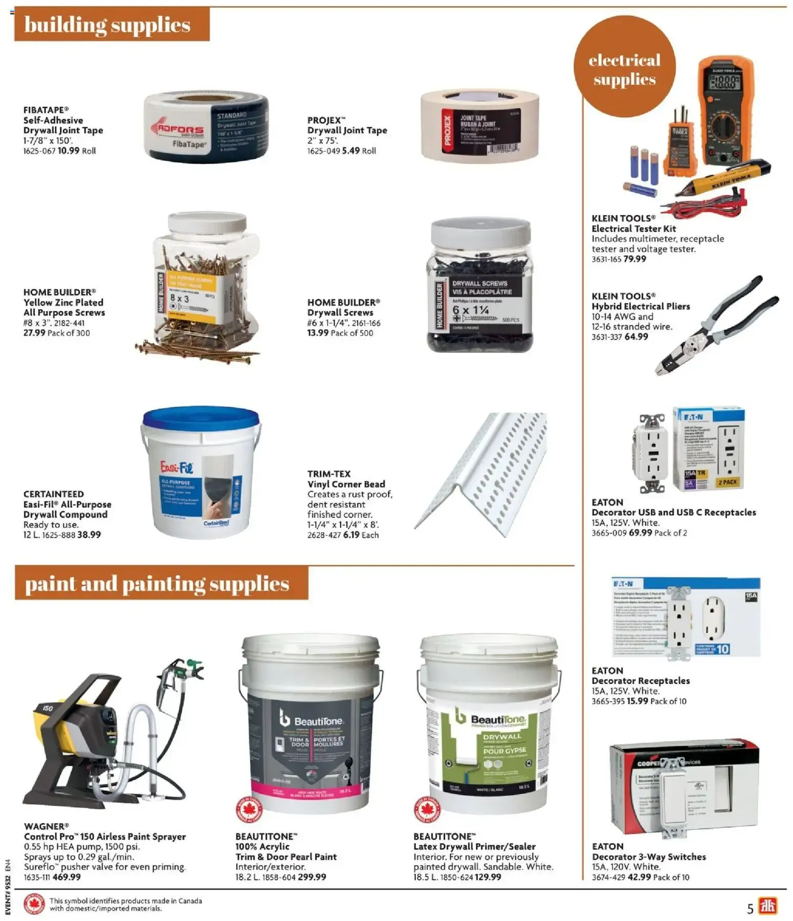Home Hardware flyer - Building guide from Oct 1, 2026 > weekly specials & deals from October 1 to January 30 2027 - flyer page 5