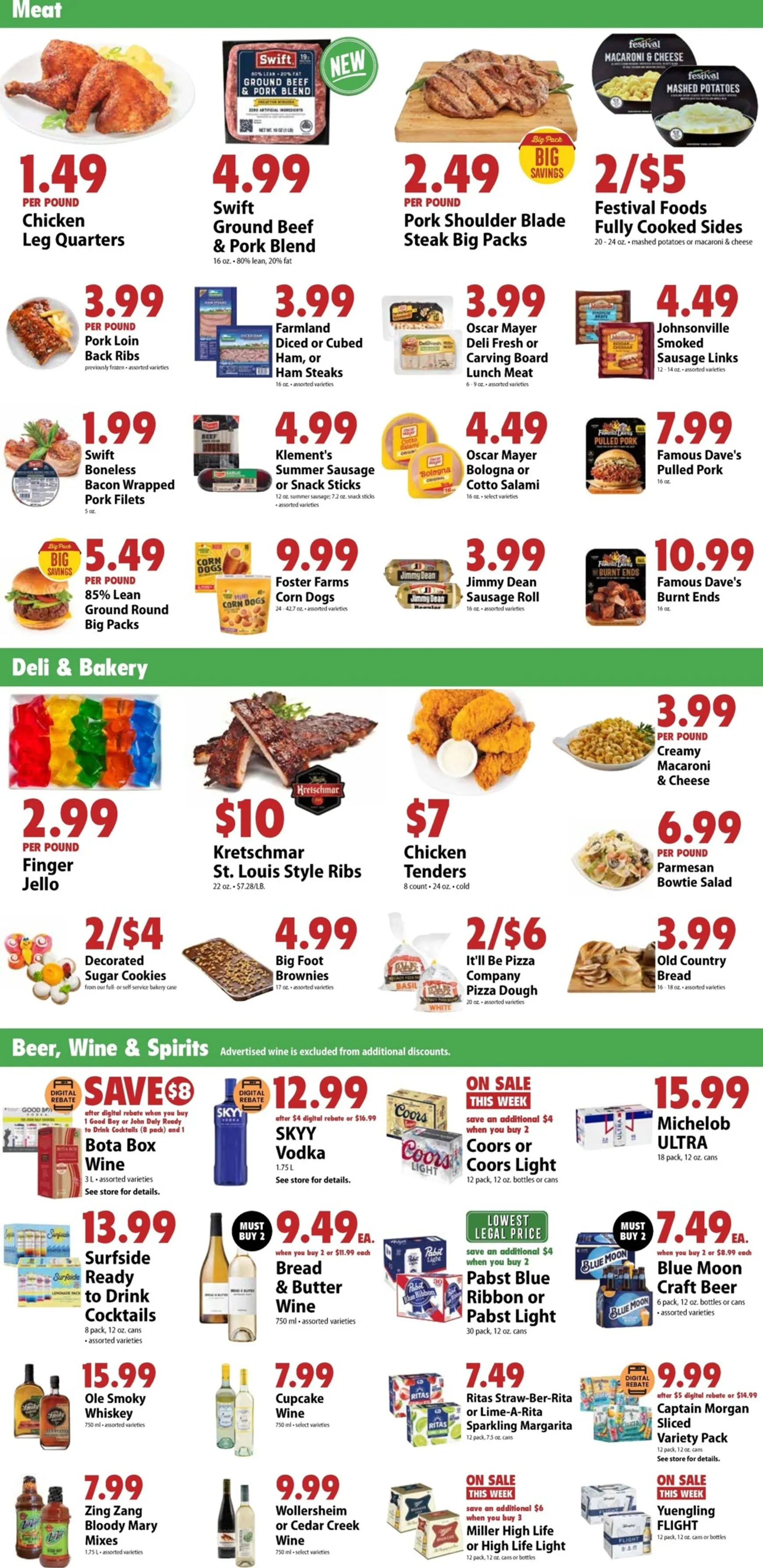 Weekly ad Current Fest Foods leaflet valid from Wednesday 07/22/2026 to Tuesday 07/28/2026 from July 22 to July 28 2026 - Page 3