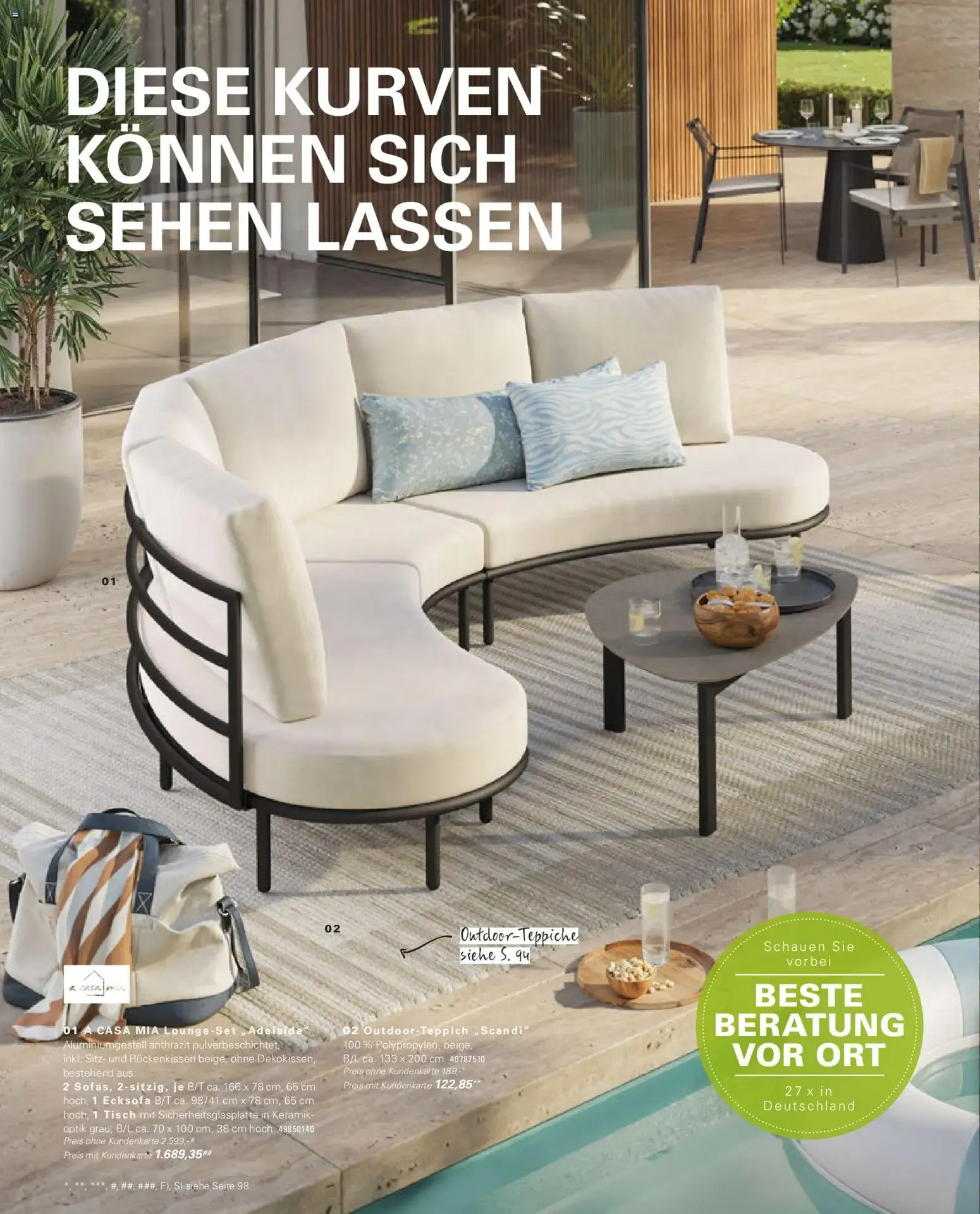 Höffner Prospekt Gartenmöbel vom 27.03.2026 – Angebote online von 27. März bis 30. Juni 2026 - Prospekt seite 4