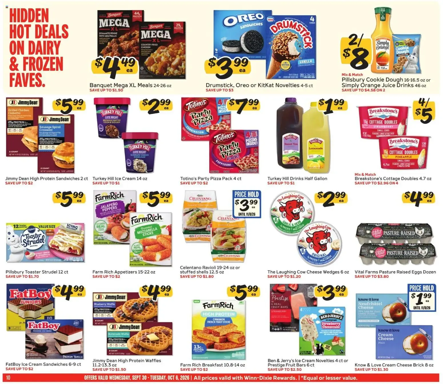 Weekly ad Winn Dixie Weekly Weekly Ad (09/30 - 10/06 2026) - Flyer from September 30 to October 6 2026 - Page 10