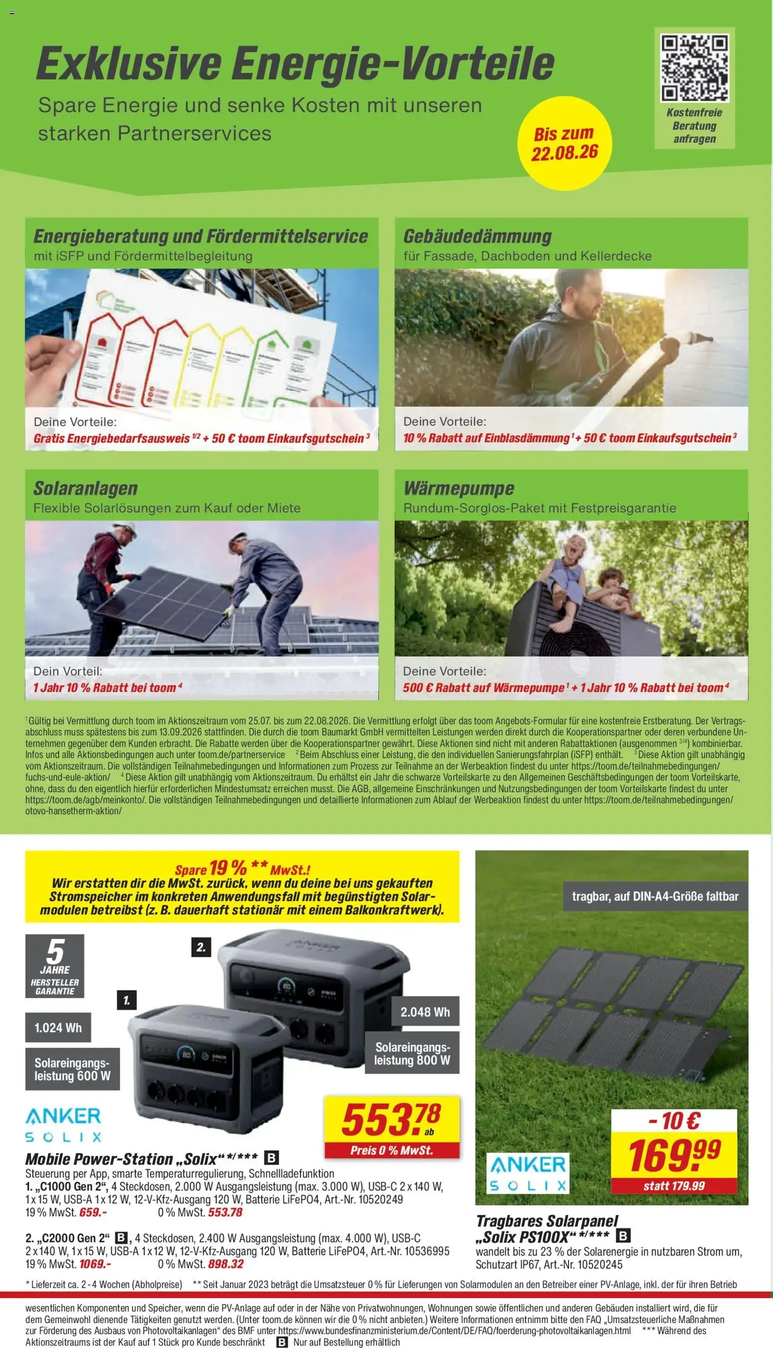 Toom Baumarkt Prospekt (ab 08.08.2026) zum Blättern von 8. August bis 14. August 2026 - Prospekt seite 2