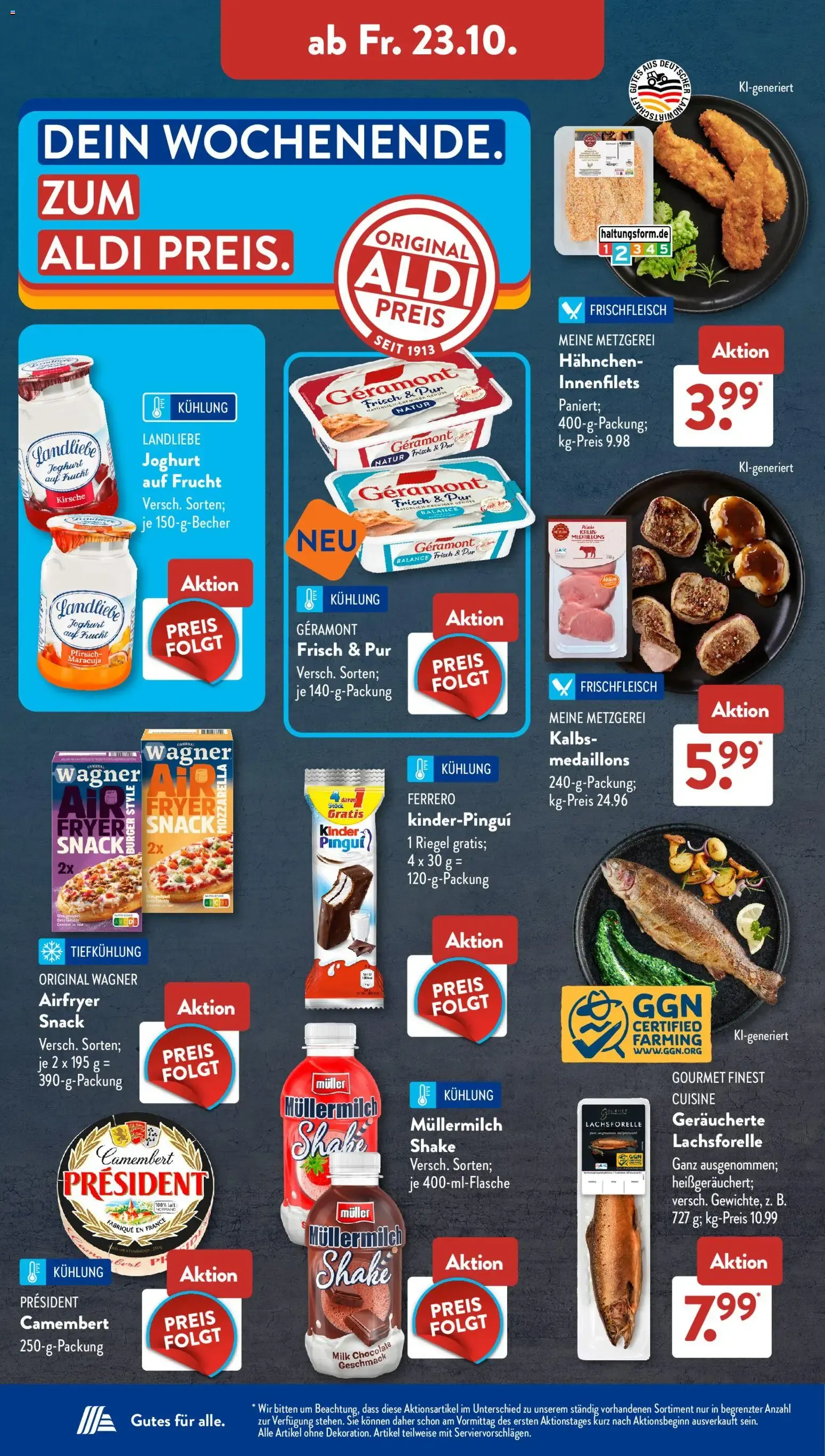 Aldi Süd Prospekt (ab 19.10.2026) zum Blättern von 19. Oktober bis 24. Oktober 2026 - Prospekt seite 13