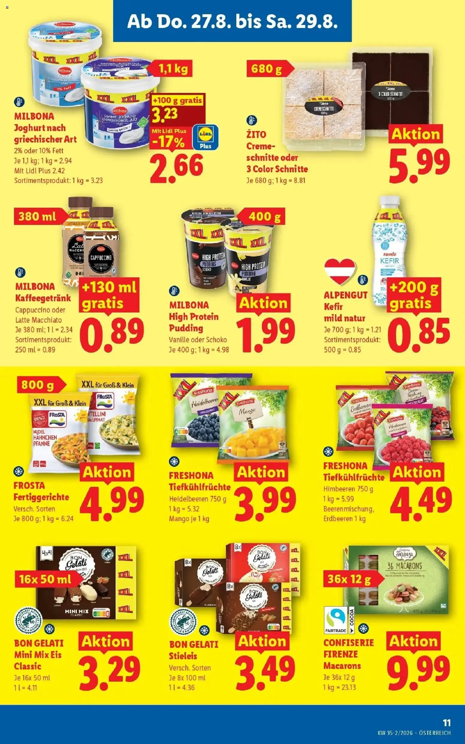 Lidl Flugblatt - Wien ab 27.08.2026 - Angebote ab donnerstag von 27. August bis 29. August 2026 - Flugblätt seite  13