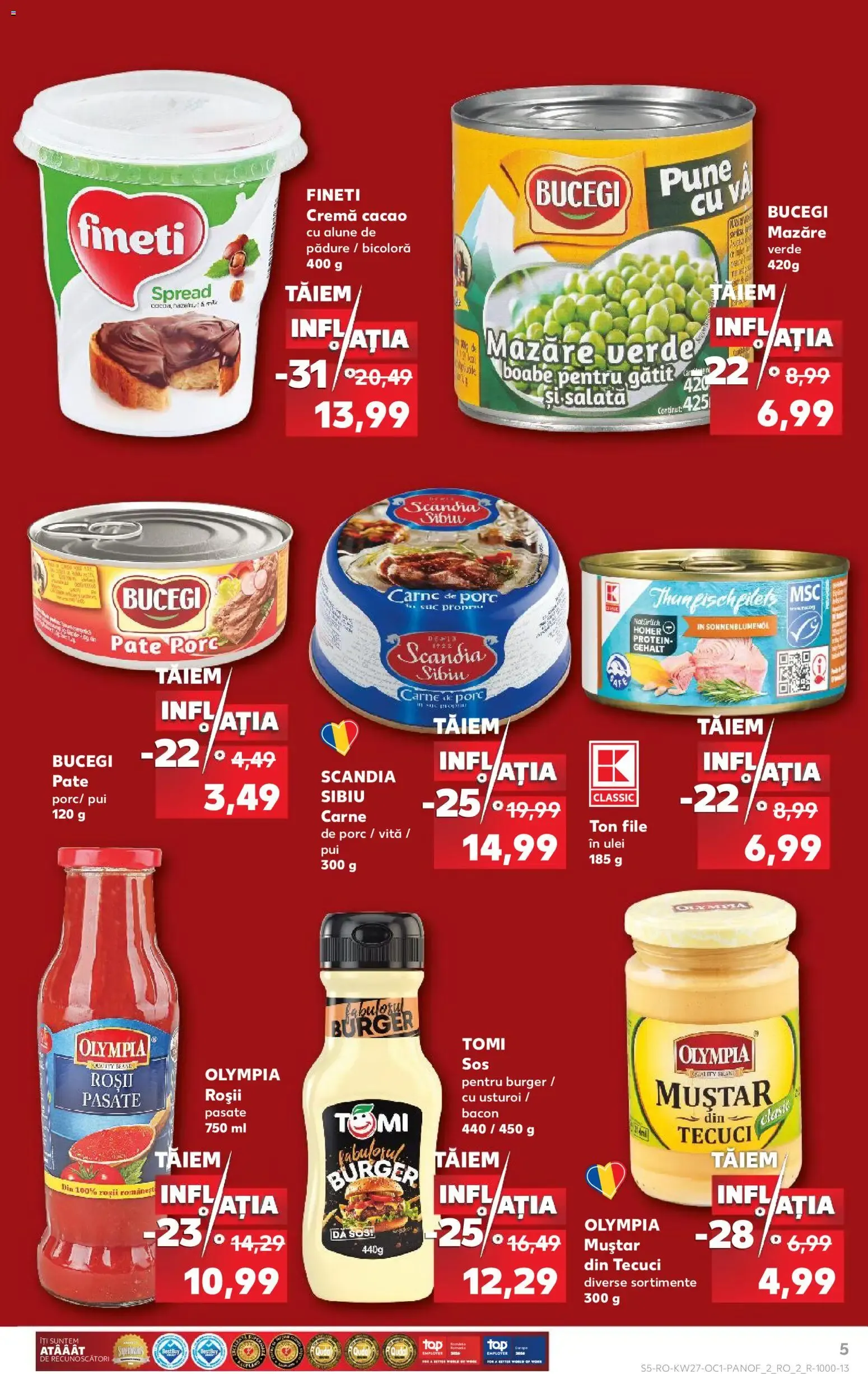 Catalog Kaufland Catalog Tăiem inflația 01.07.2026 - Revista si Oferta de la 1 iulie până la 4 august 2026 - Revista Pagina 5