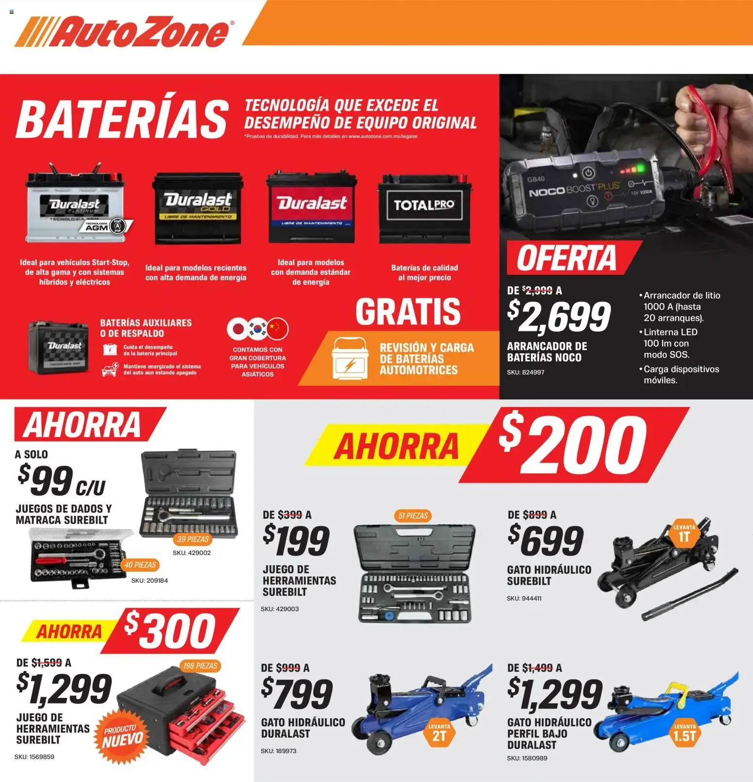 Catálogo de AutoZone catálogo (27/09/2026 - 24/10/2026) - catálogo en línea 27 de septiembre al 24 de octubre 2026 - Pagina 2