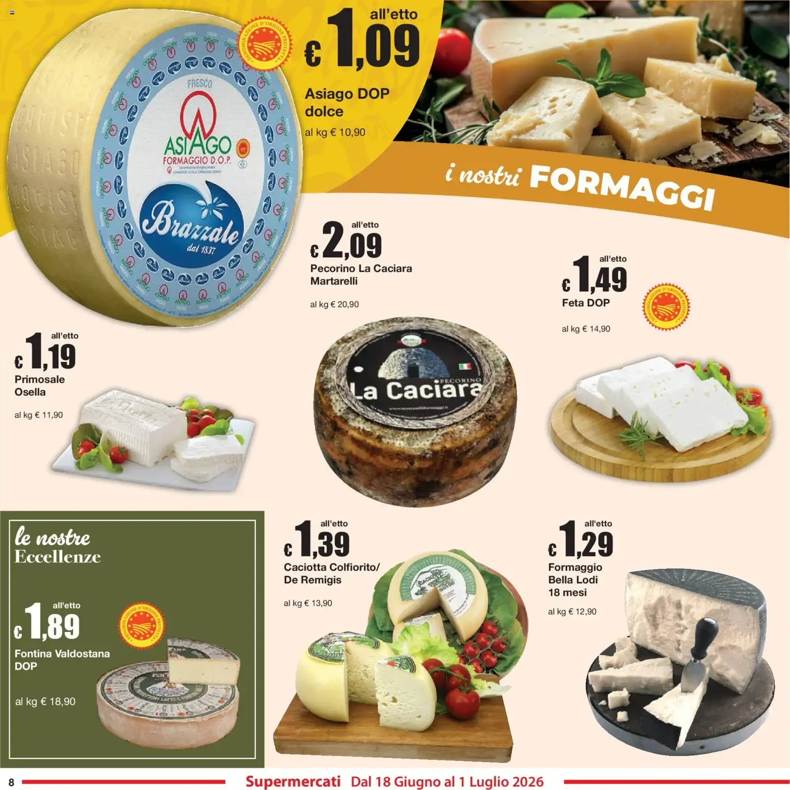 Sì con Te volantino dal 18/06/2026 - online Offerte da 18 giugno a 1 luglio di 2026 - Pagina del volantino 8