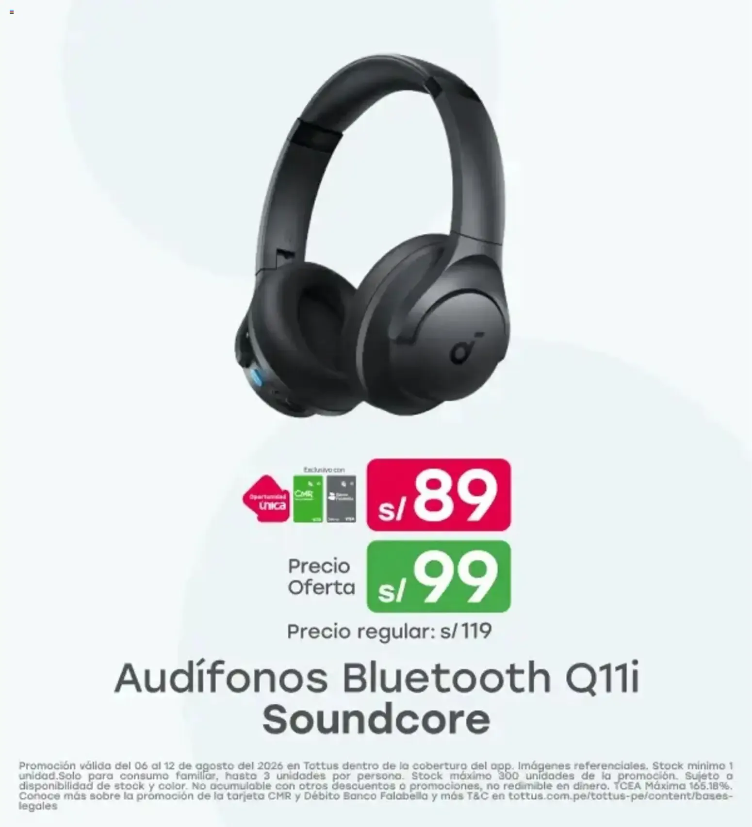 Catalogo de Oferta Leche Gloria pack 6 unidades en Tottus 6 de agosto al 12 de agosto 2026 - Pag 7